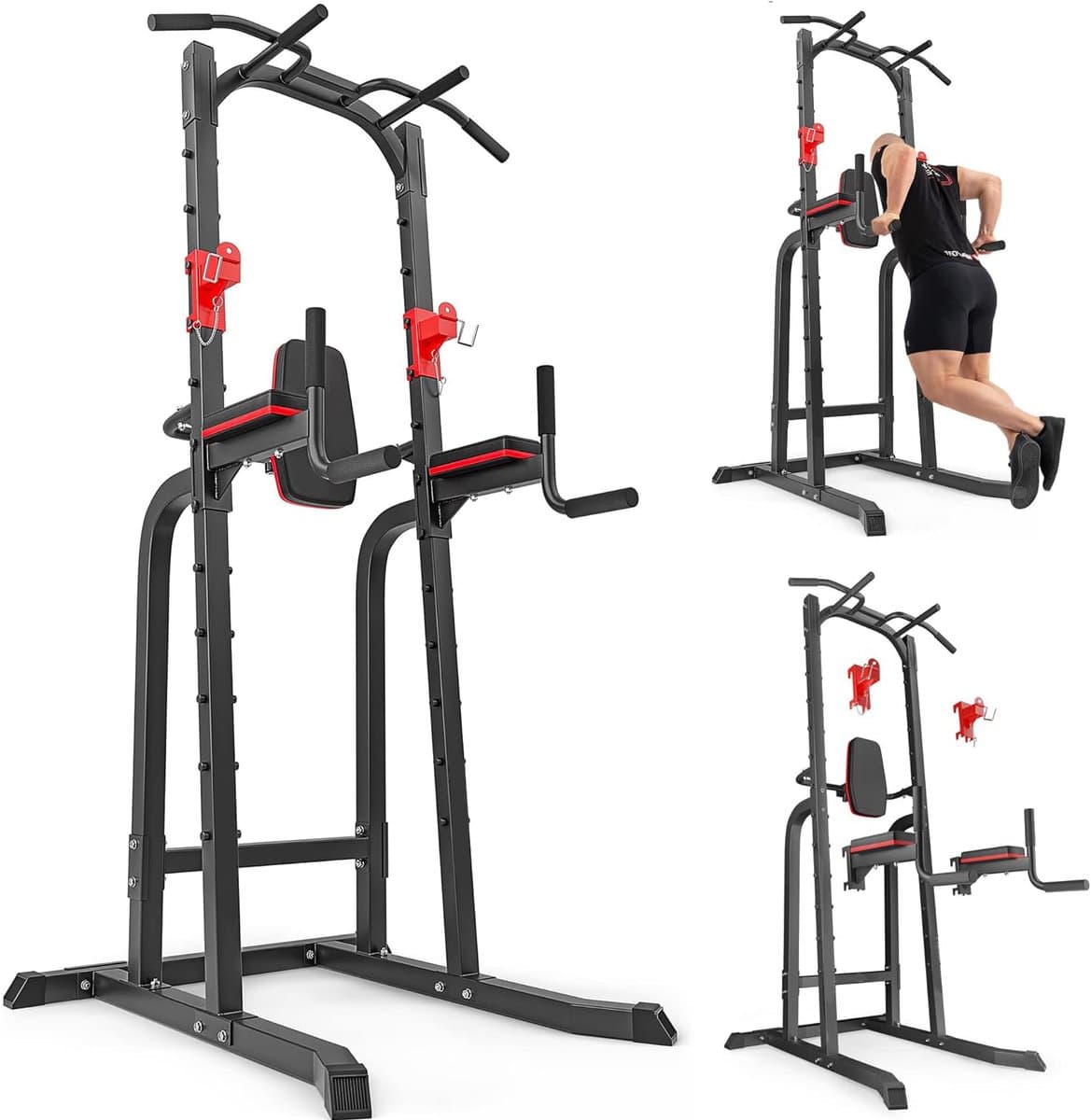 Halterrek - Squat Rack - Power Rack - Max 250kg - Zwart