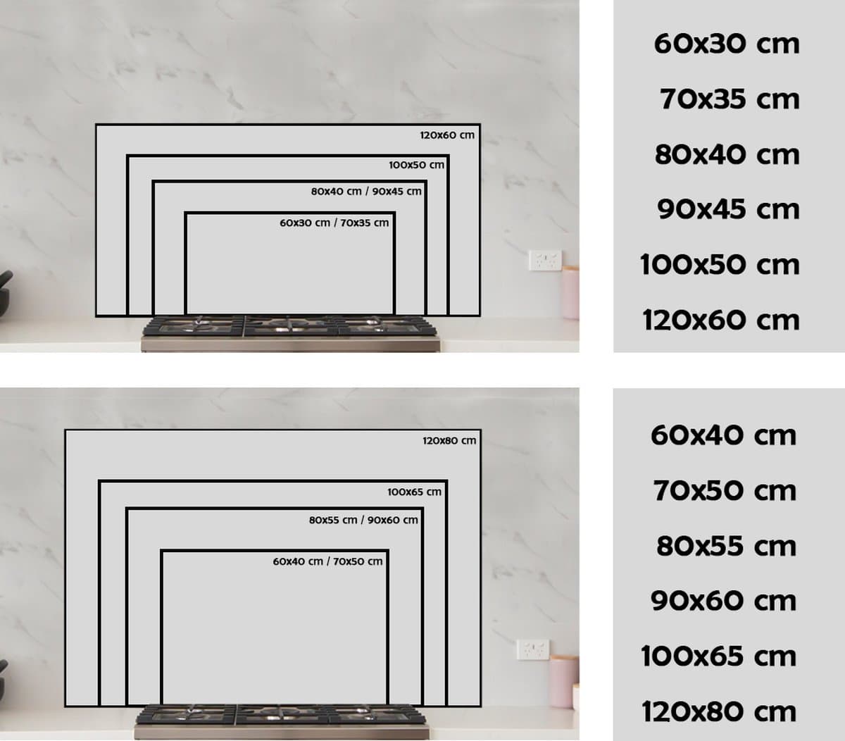 KitchenYeah Spatscherm 120x80 cm Best mom ever - Aluminium thumbnail 7