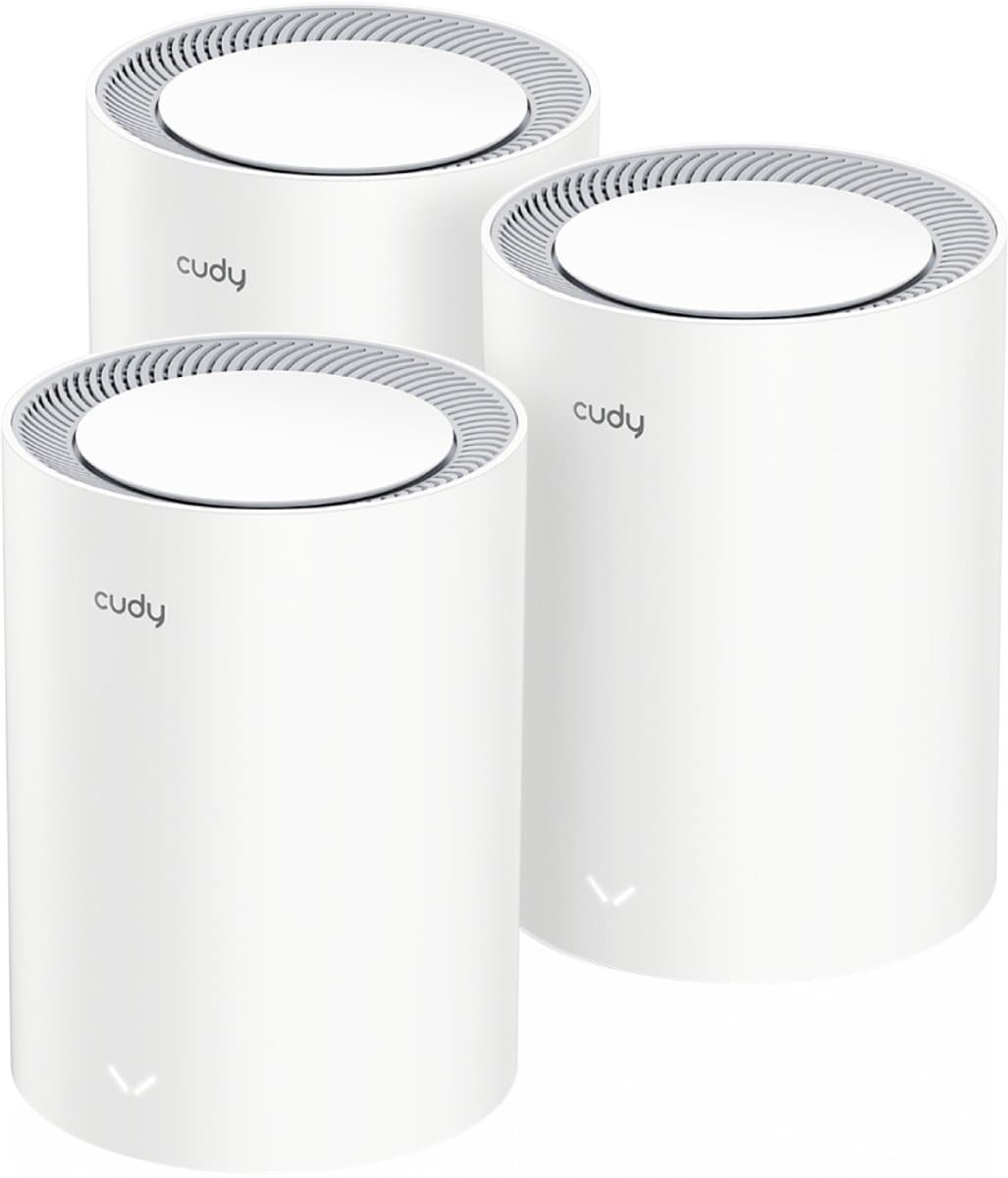 Cudy M3000 3-PACK: Wi-Fi 6 mesh-systeem dual-band thumbnail 3