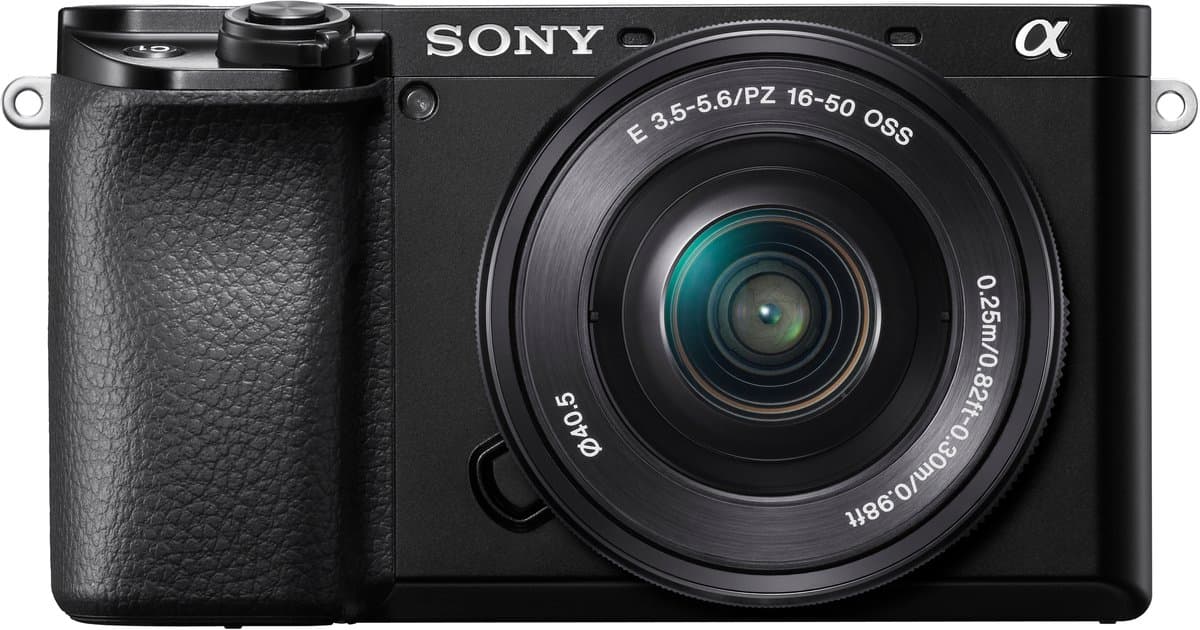 Sony A6100 + 16-50mm lens - APS-C Systeemcamera - Zwart thumbnail 4