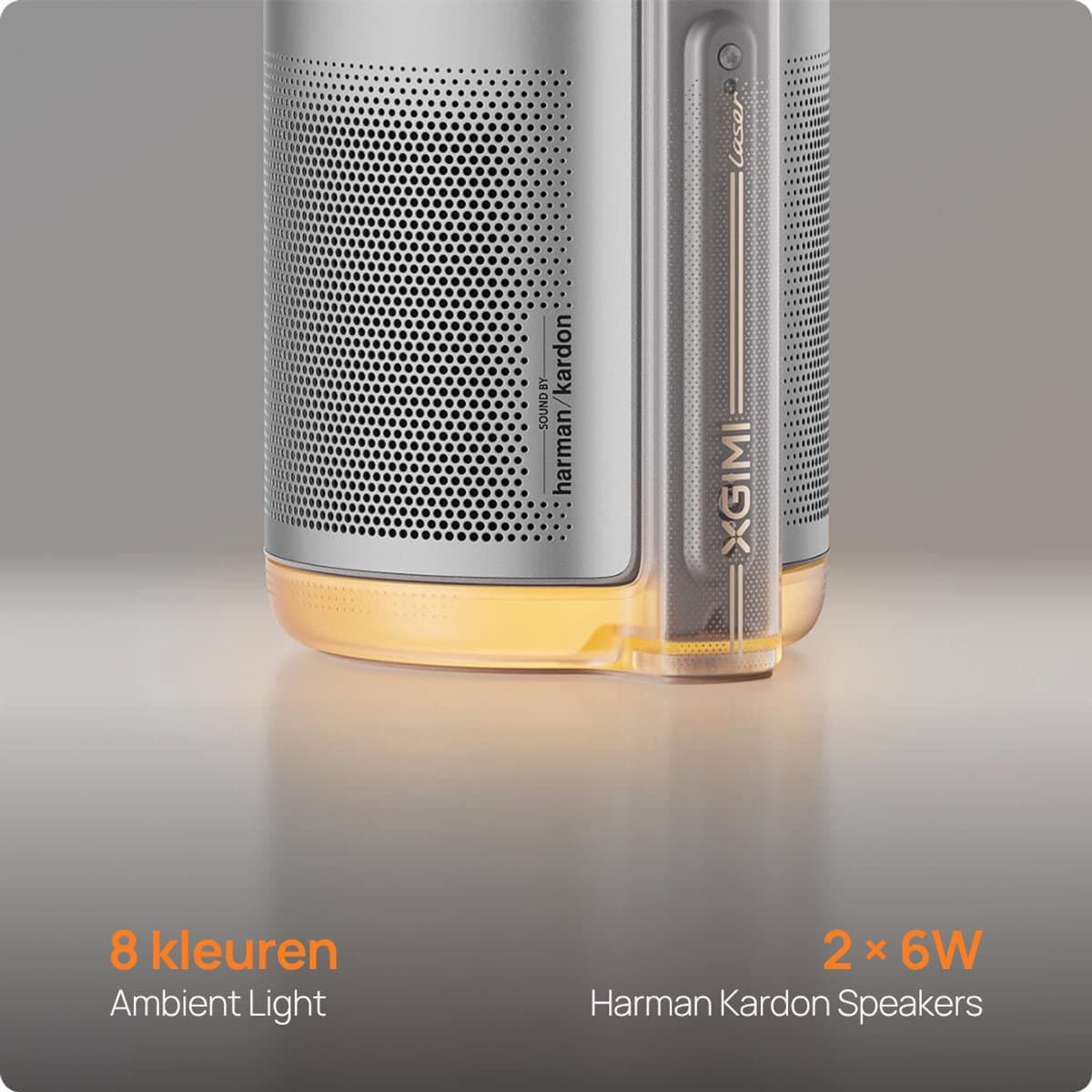 XGIMI MoGo 4 – Draagbare Smart-projector – Beamer – 360° Rotatie – Google TV/Netflix-licentie – Harman/Kardon 2x 6W luidsprekers – Dolby Audio – Ingebouwde Batterij – Bluetooth Speaker thumbnail 8
