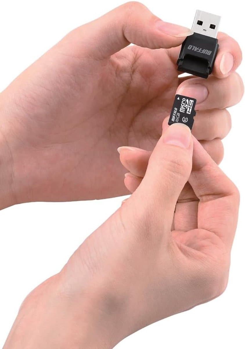 Compact Card Reader - Geheugenkaartlezer - Snelle Dataoverdracht - USB 3.0 Connectiviteit - Compact Formaat - Zwart thumbnail 4
