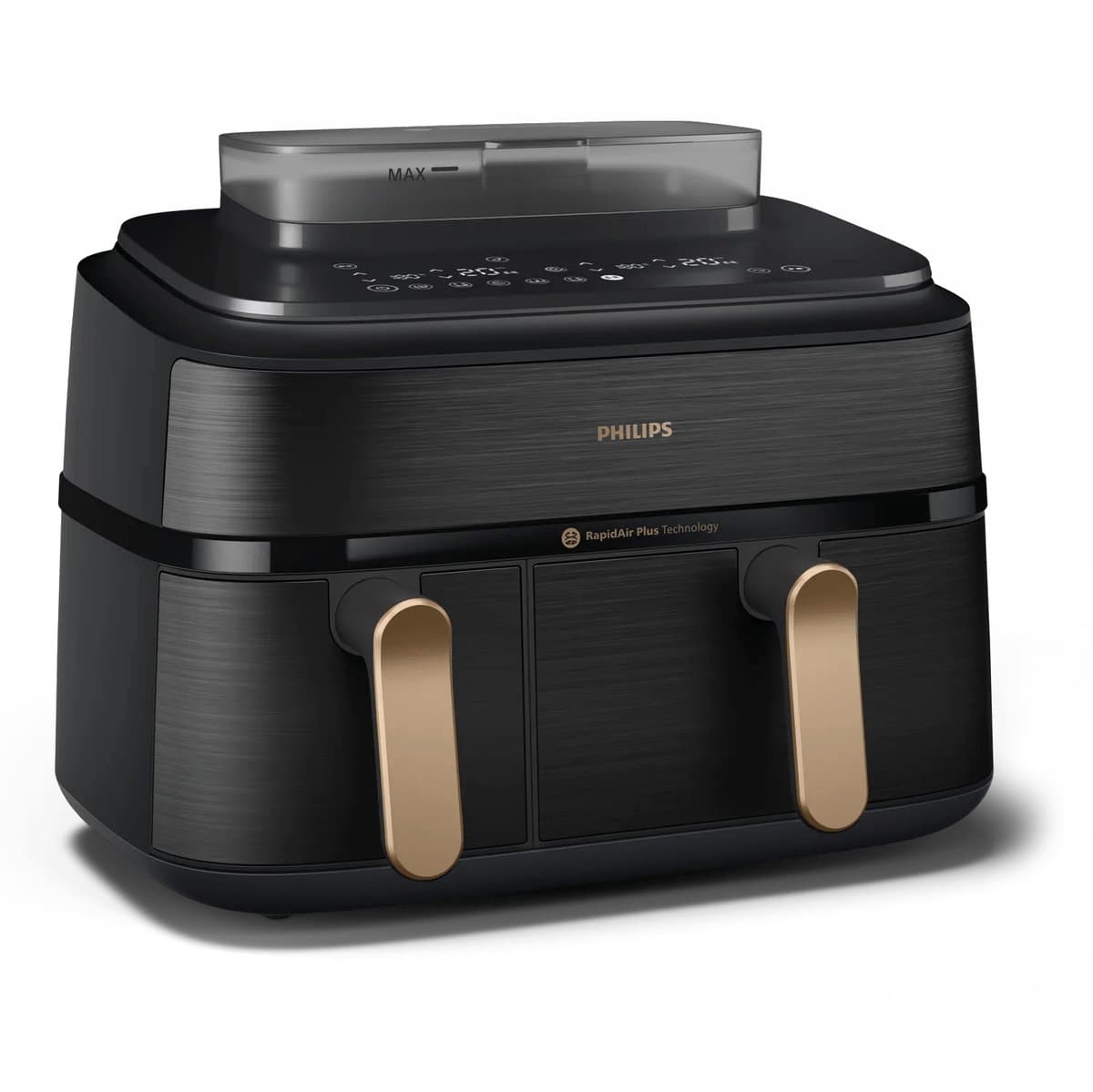 Philips NA552/00 - Dubbele heteluchtfriteuse 9L met stoom