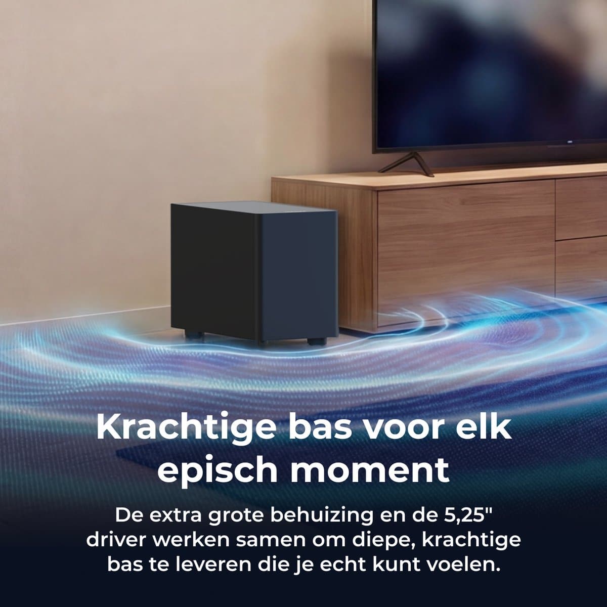 ULTIMEA Poseidon R3T 2.1-kanaals soundbar met draadloze subwoofer, app-bediening, soundbar voor Smart TV, Bluetooth 6.0, HDMI, optisch thumbnail 5