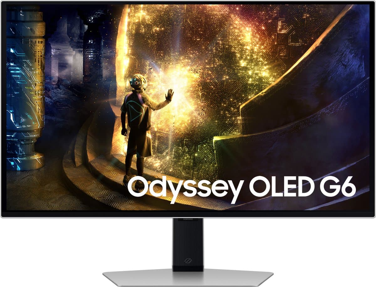 Samsung Odyssey G6 LS27DG612SUXEN - QHD OLED Gaming Monitor - 240Hz - 27 Inch - afbeelding 1