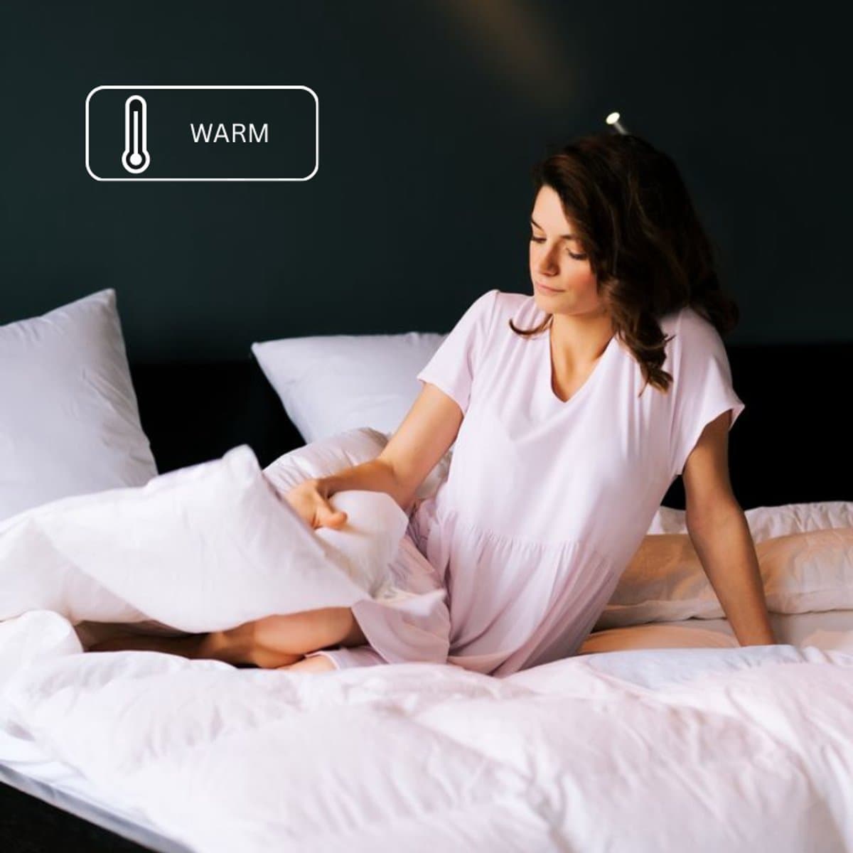 Bjorn® Aurora Warm 240x220 - Dekbed - 100% Dons - Winter 240x220 - Tweepersoons Dekbed - Comfort en Ademend - Natuurlijke Wilde Eendendons - Anti Allergie Dekbed - Winter - Wasbaar - Warm - OEKO-TEX® thumbnail 2