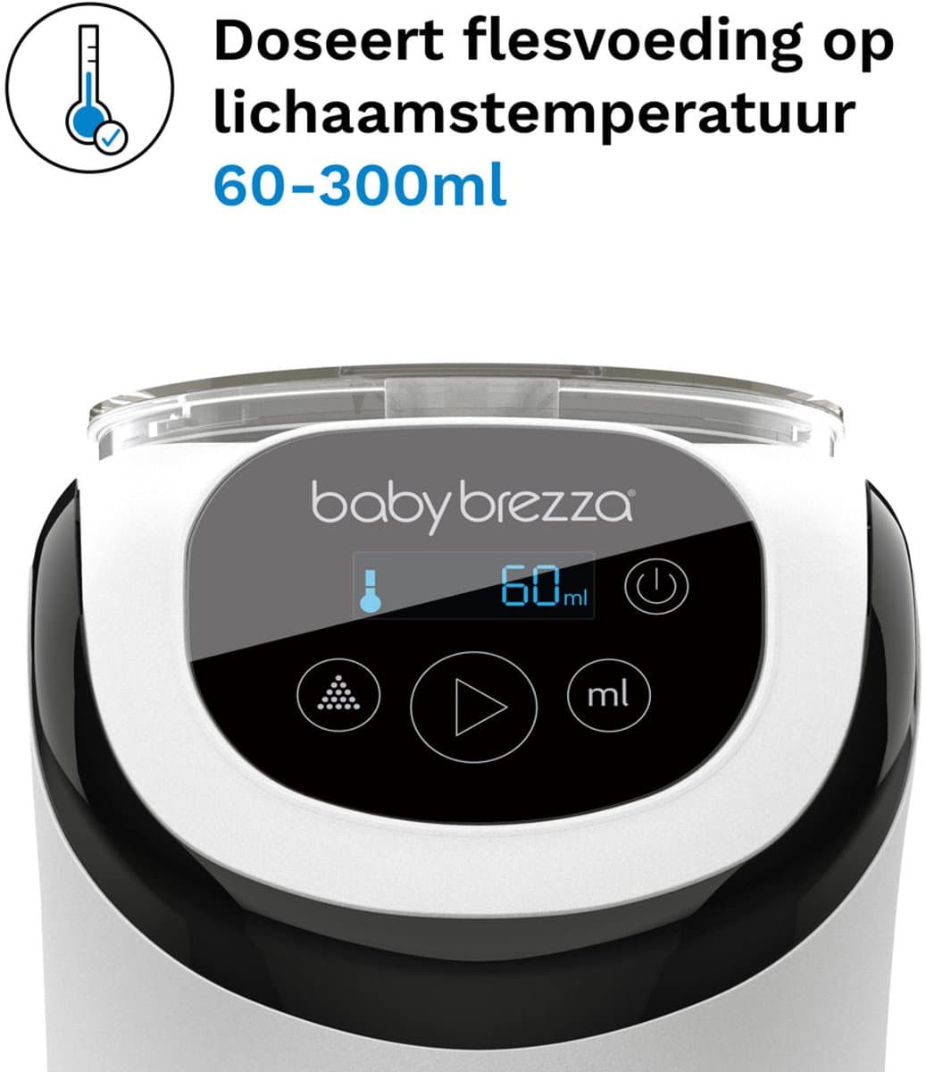 Baby Brezza Formula Pro Mini – Compacte Flesvoeding Maker – Babyfles Apparaat - Wit thumbnail 3