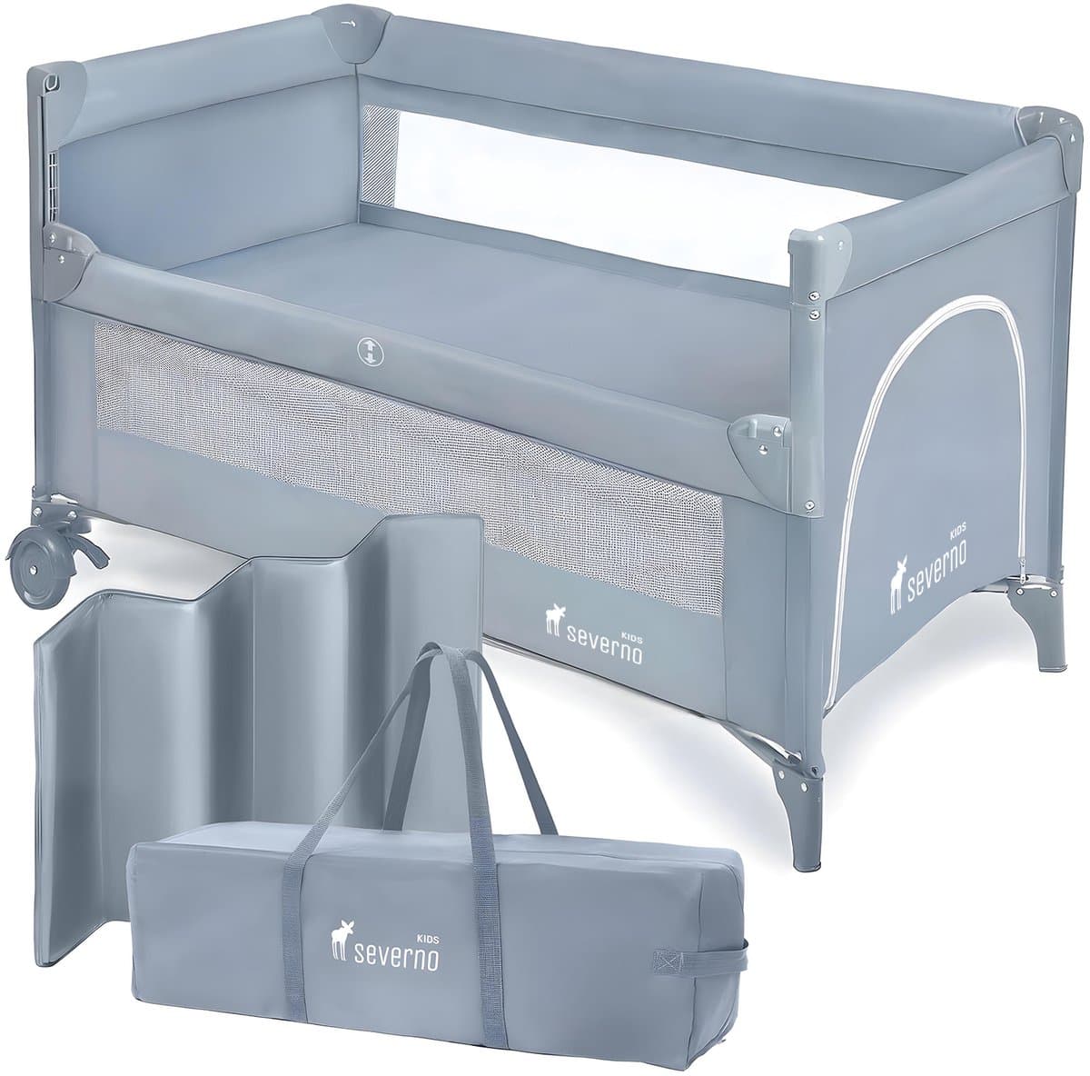 SEVERNO Kids Close To Mommy - Reiswieg - 2 niveaus - Opvouwbaar - Inclusief Tas