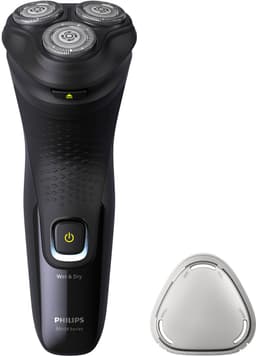Productfoto van Philips X3021/00 roterend scheerapparaat met trimmer, zwart