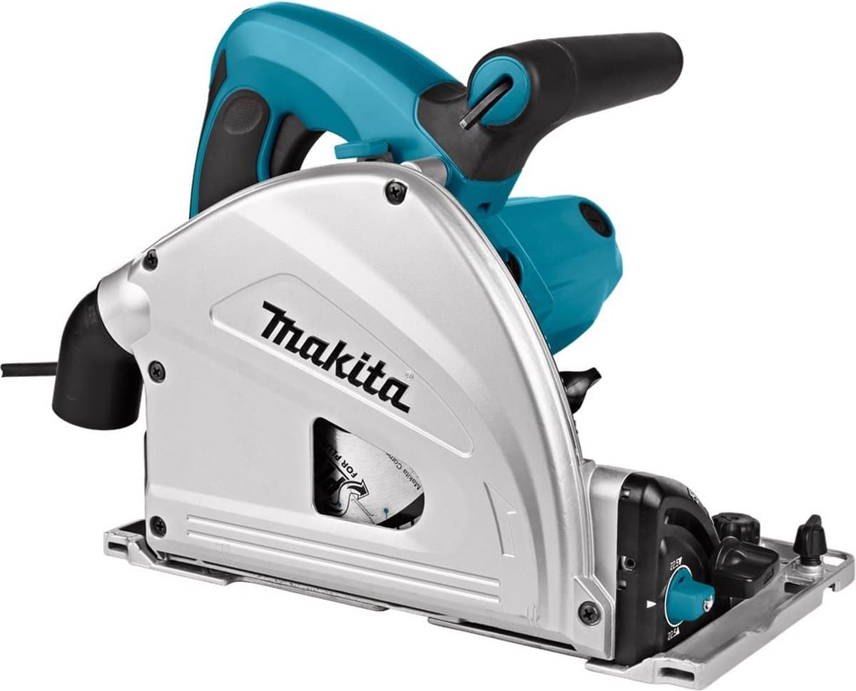 Makita SP6000J1X2 Invalcirkelzaag 1300W + geleiderails thumbnail 8