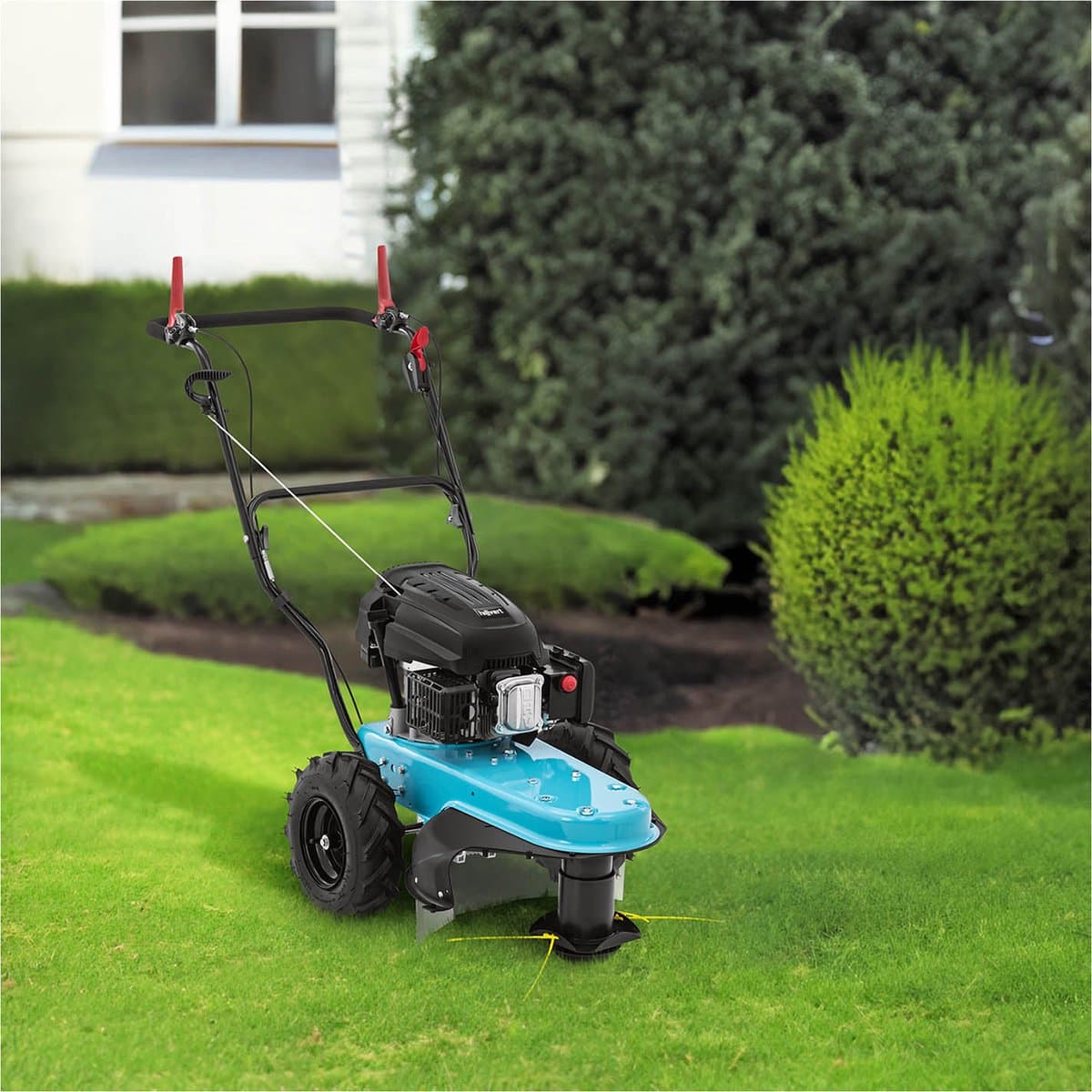 Hoog grasmaaier - Benzine - 3 kW - 580 mm maaibreedte zelfrijdend - hillvert thumbnail 6