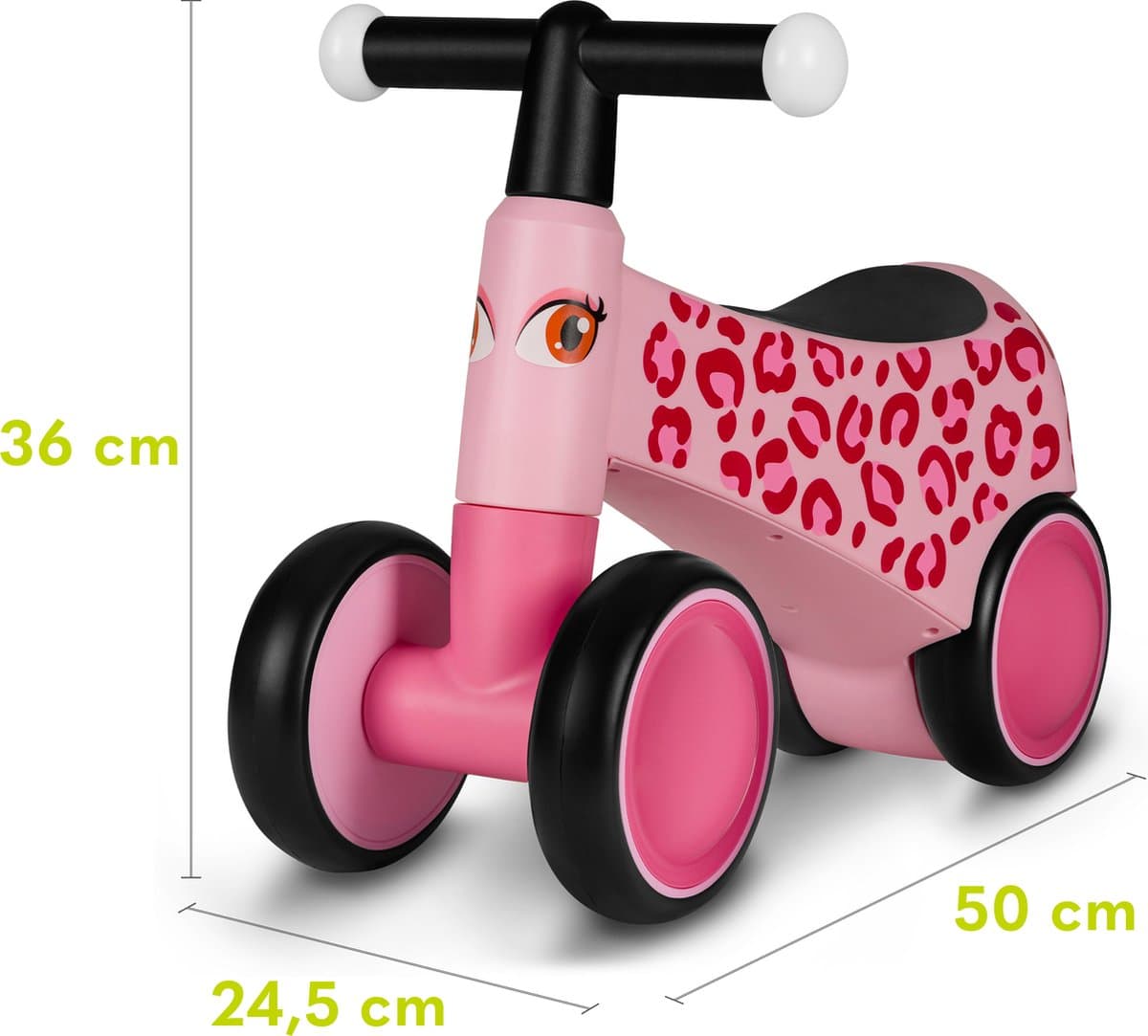 Lionelo Sammy Loopfiets - 4 wielen met LED-verlichting thumbnail 8