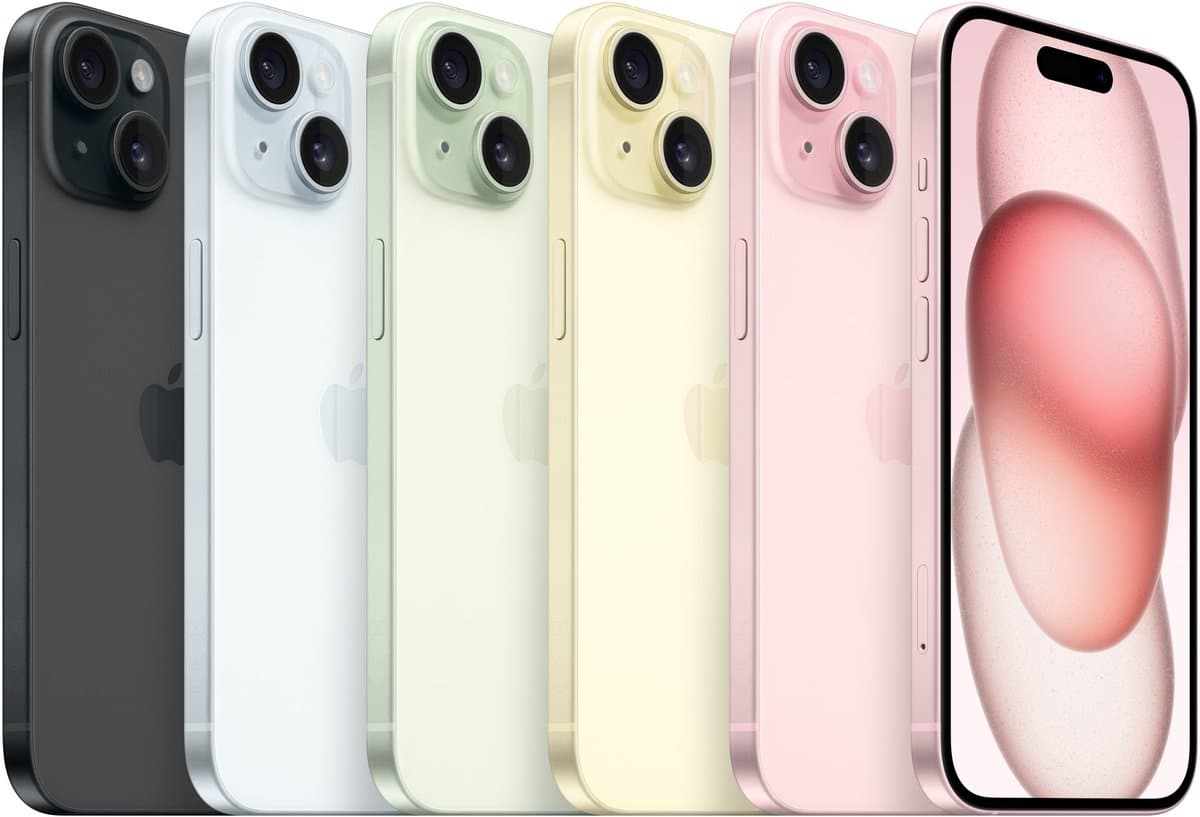 Apple iPhone 15 -128GB - Roze thumbnail 3