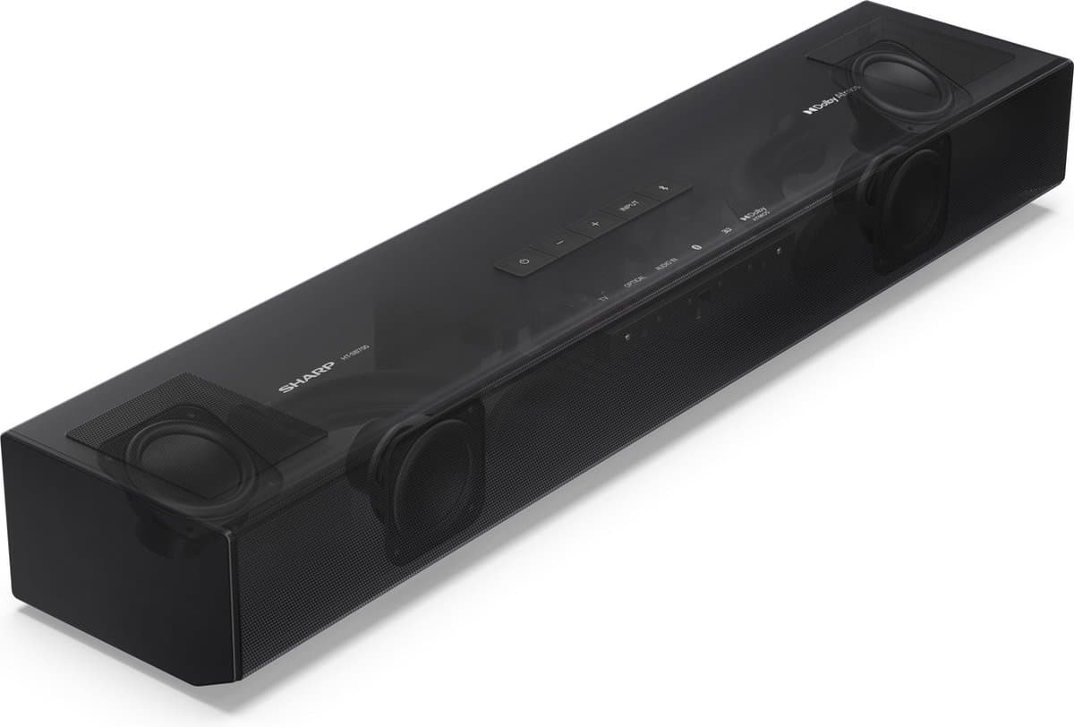 Sharp HT-SB700 2.0.2 soundbar - 140W - compact - Dolby Atmos - bluetooth - zwart thumbnail 4