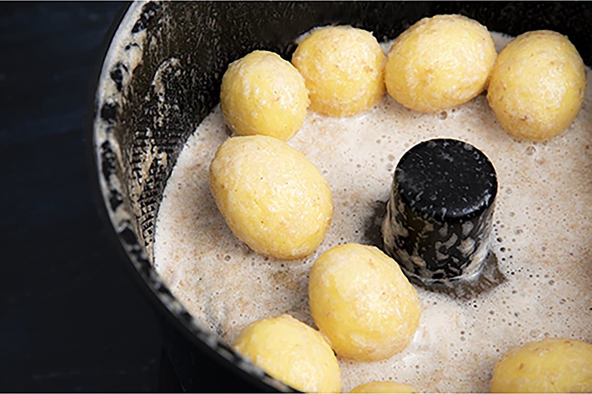 Gastronoma Elektrische Aardappelschiller - 85W - Aardappelschrapmachine met slacentrifuge - 18220001 - Zwart thumbnail 3