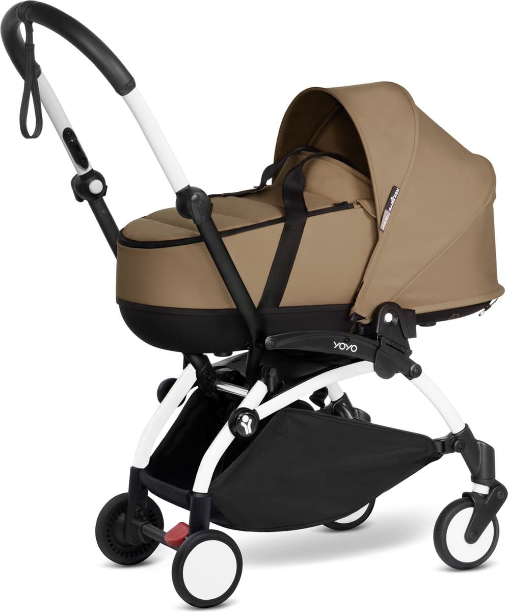Babyzen YOYO Reiswieg, Toffee - De reiswieg bevat een dikke dubbel matras, ventilerend kuipje & zonnekap - Vereist een YOYO2 frame (apart verkrijgbaar) thumbnail 5