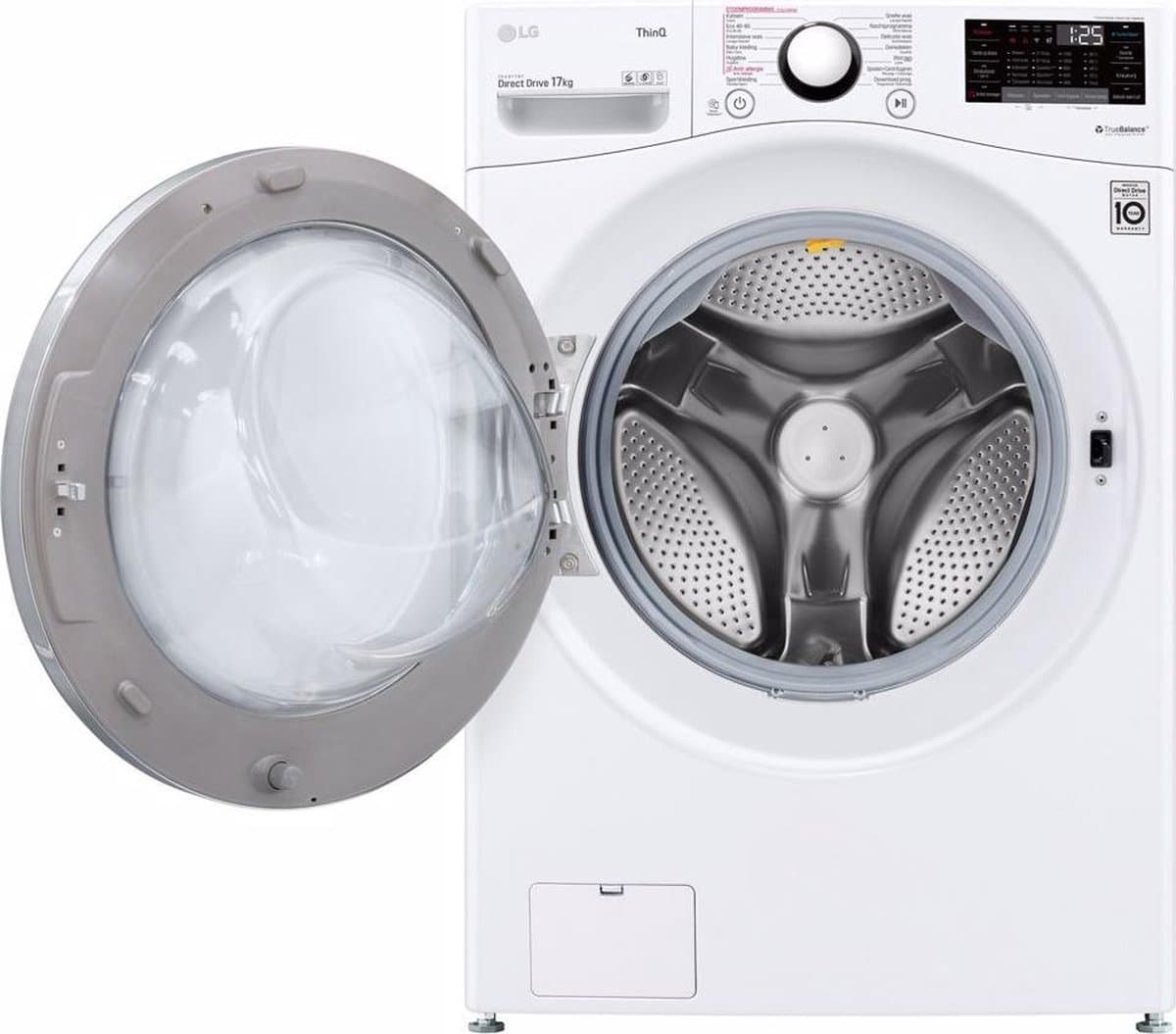 LG LC1R7N2 - 17kg wasmachine met AI motor en TurboWash thumbnail 6