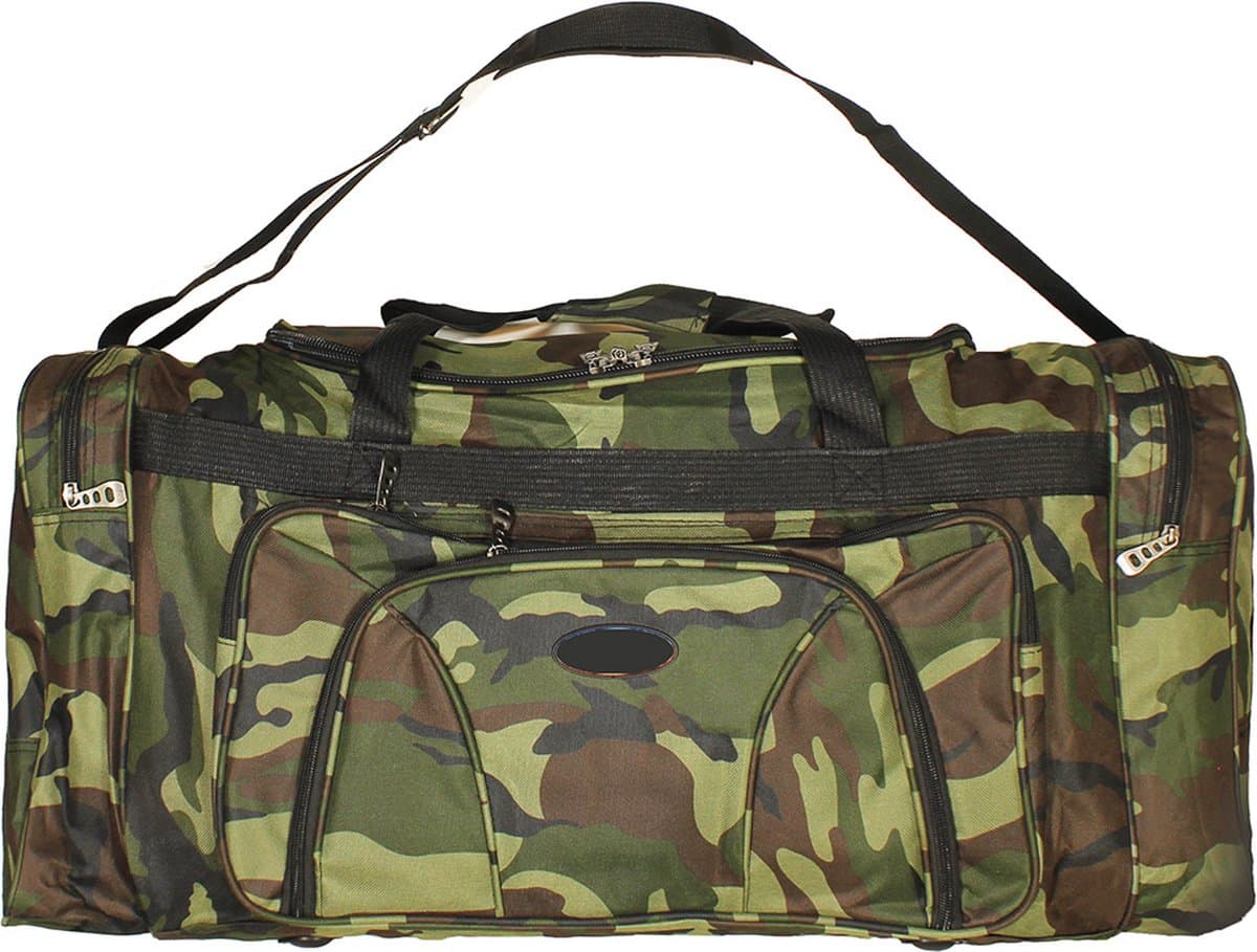 Grote Sport Tas XXL Duffel Bag 80LTR Camouflage - Origineel Design thumbnail 4