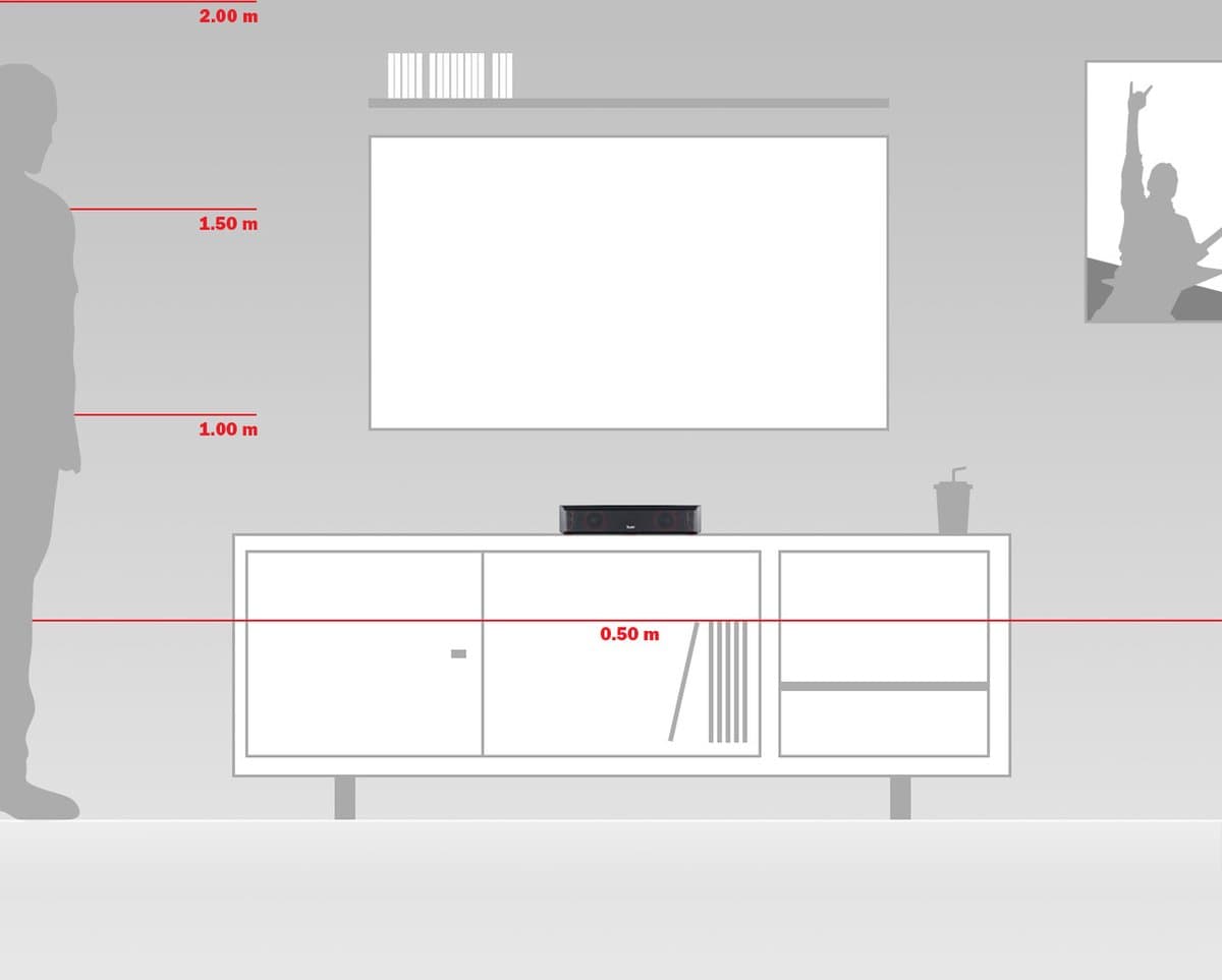 Teufel CINEBAR ONE - Compacte soundbar met bluetooth & Dynamore Ultra technologie - Black thumbnail 8