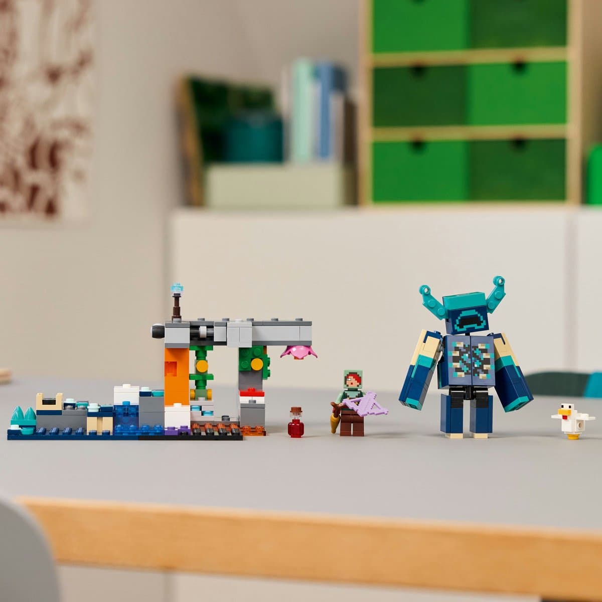 LEGO Minecraft De ontmoeting met de Opzichter - bouwset thumbnail 2