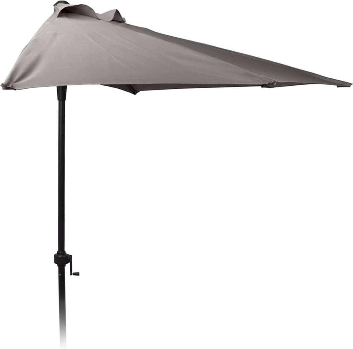 Parasol - Half Rond - Balkonparasol - 250 cm - Antraciet thumbnail 6