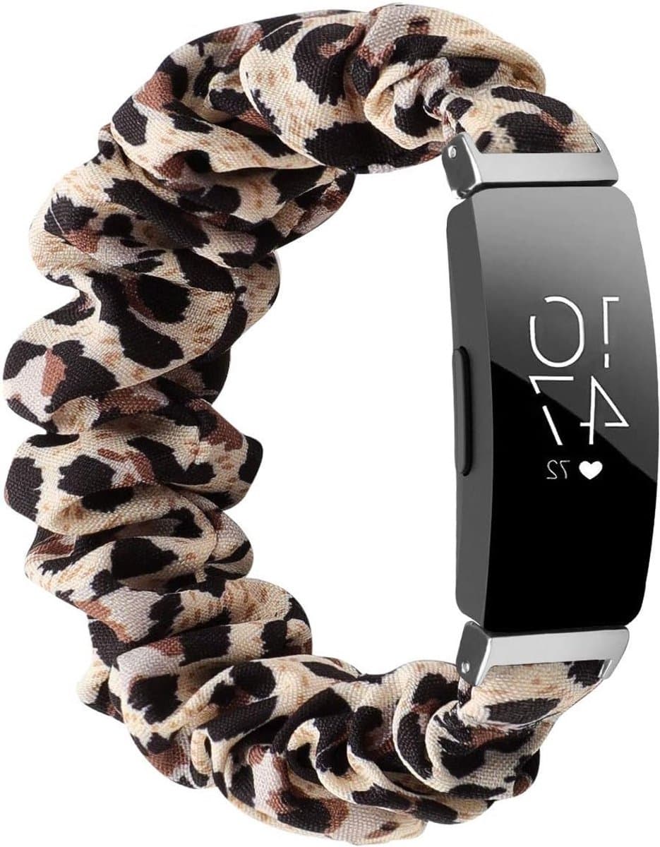 Vervangbare Scrunchie Armband van Chiffon en Satijn voor Fitbit Inspire 2 en Inspire HR - Stijlvolle Polsband voor Vrouwen en Fitness Tracker Accessoires thumbnail 6