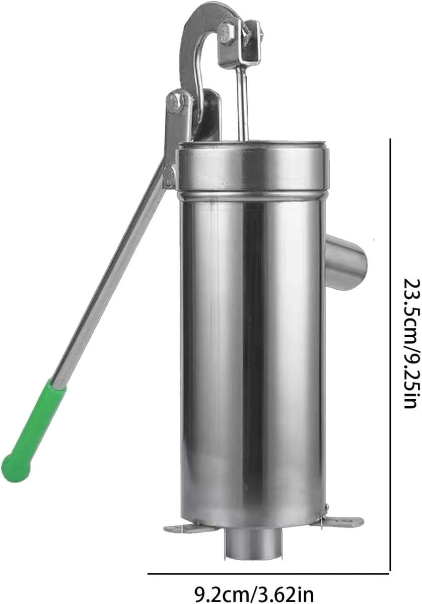 Handpomp - Waterpomp Tuin - Grondwater Oppompen - Vintage Ontwerp - 1500 g - Meerkleurig thumbnail 7