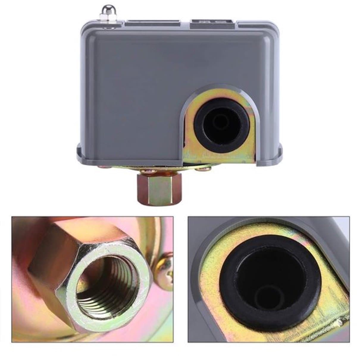 Waterpomp Drukschakelaar - Automatische Activering - met Verstelbare Drukregeling - voor tuin en huis - betrouwbaar - geschikt voor thumbnail 3
