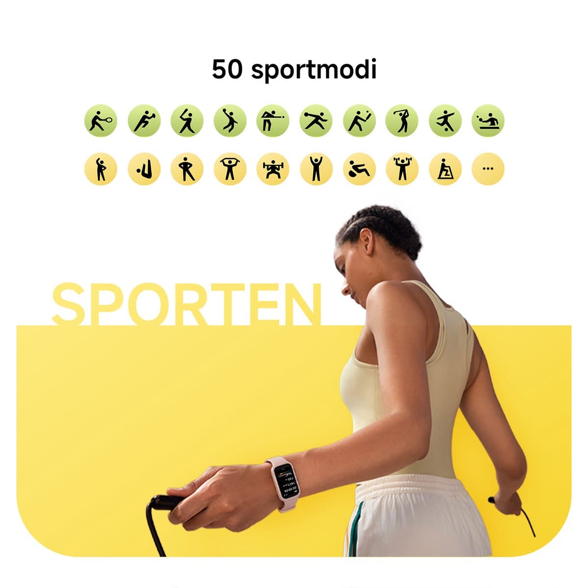 Xiaomi Smart Band 9 Active - Activity tracker - Roze thumbnail 7