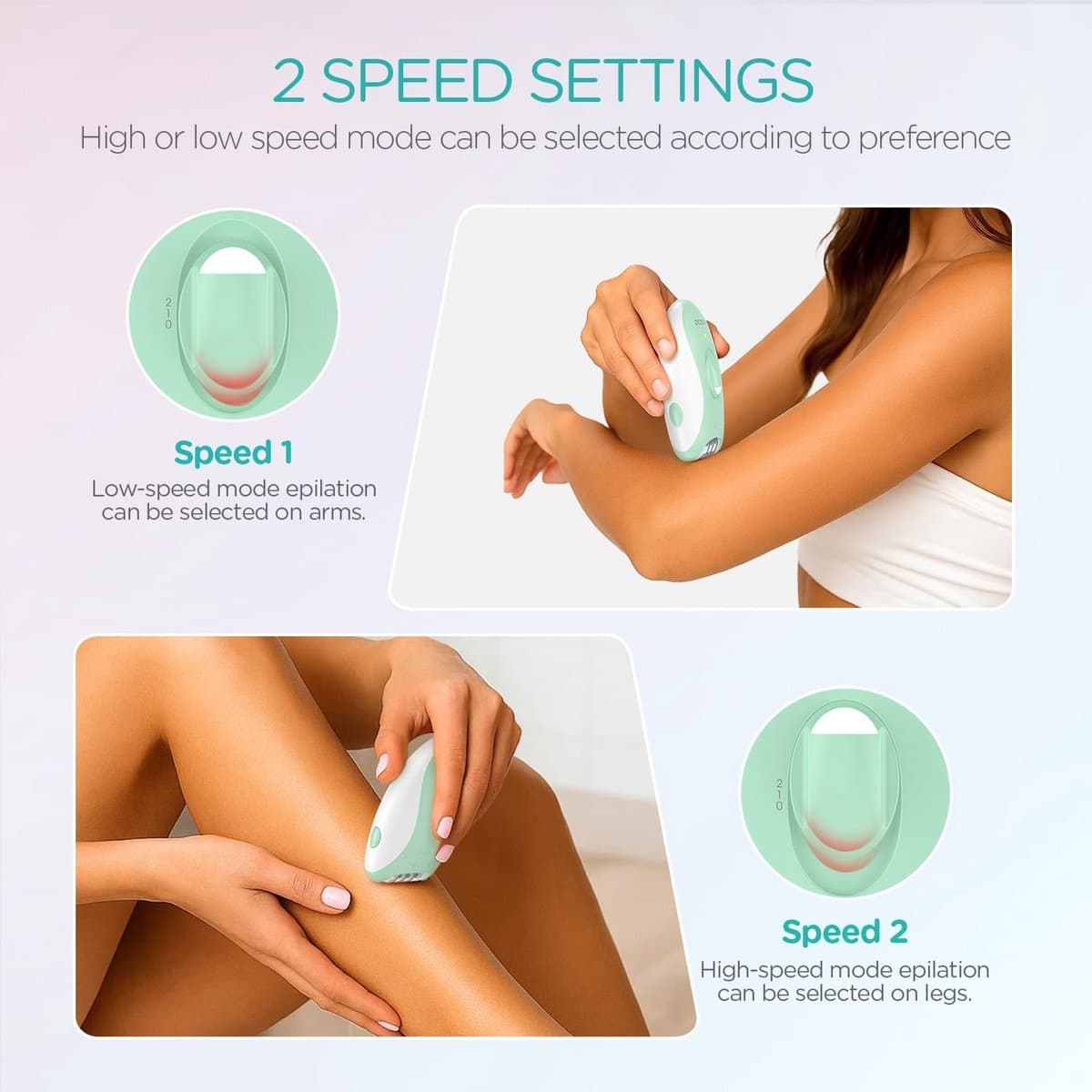 Epilator - Ladyshave - Epileerapparaat Dames - Verzorging thumbnail 2