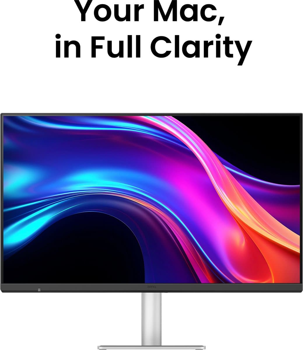 BenQ MA320UG 32" 4K IPS Mac Monitor – Nano Gloss – 98% P3 – 99% sRGB - 120Hz – Thunderbolt 4 96W – HDR10 - HDR400 – KVM thumbnail 7
