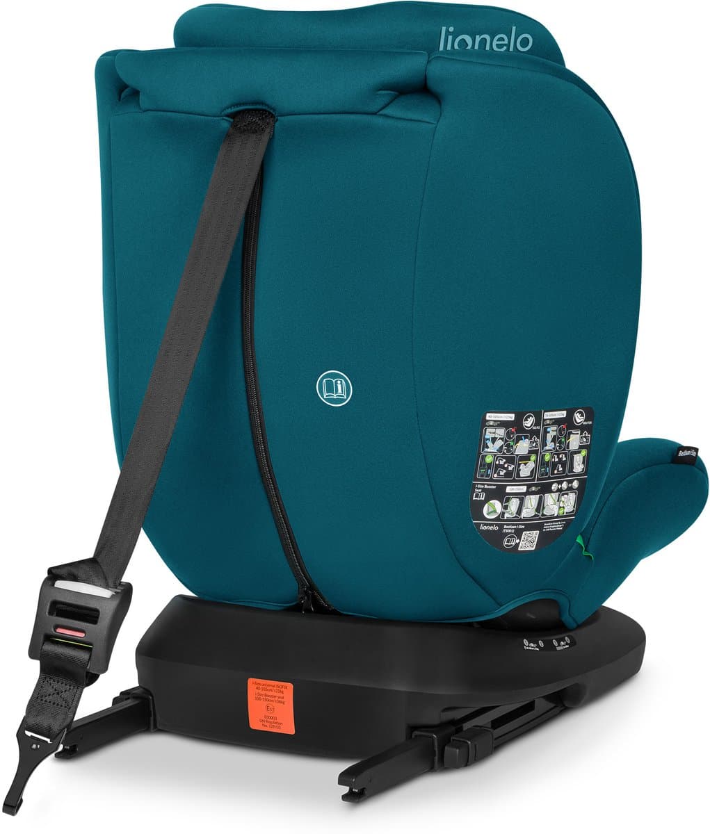 Lionelo Bastiaan 4in1 - Autostoel ISOFIX 360° Draaibaar - van Geboorte tot 12 jaar (40-150 cm / Groep 0/1/2/3) - RWF & FWF - Memory Foam - SideProtect - Volledig verstelbaar - Comfortabele Brede Zitting - Autostoeltje i-Size thumbnail 5