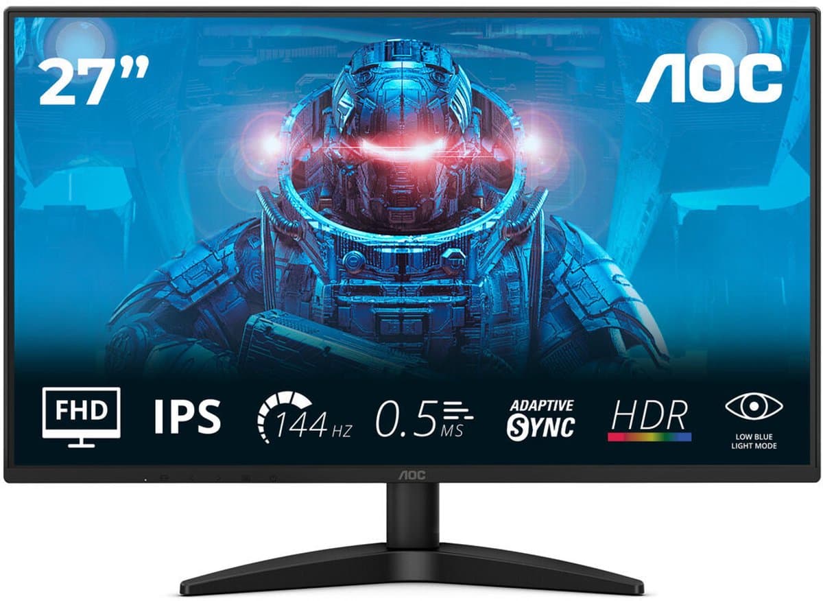 AOC 27B36X Serie - Monitor - LED - 23.8 Inch - 144Hz thumbnail 5