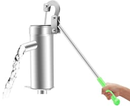 Productfoto van Waterpomp Handhevelpomp 10m/32.8ft RVS Dieptepomp Handmatige Tuinpomp voor Thuis Tuin Erf