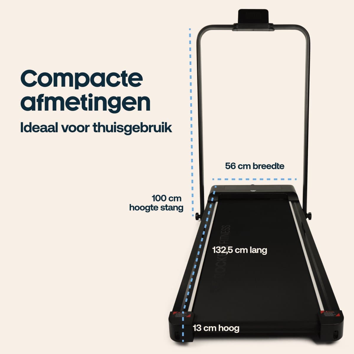 Rockerz Loopband – Compact Walking Pad voor Thuis thumbnail 2