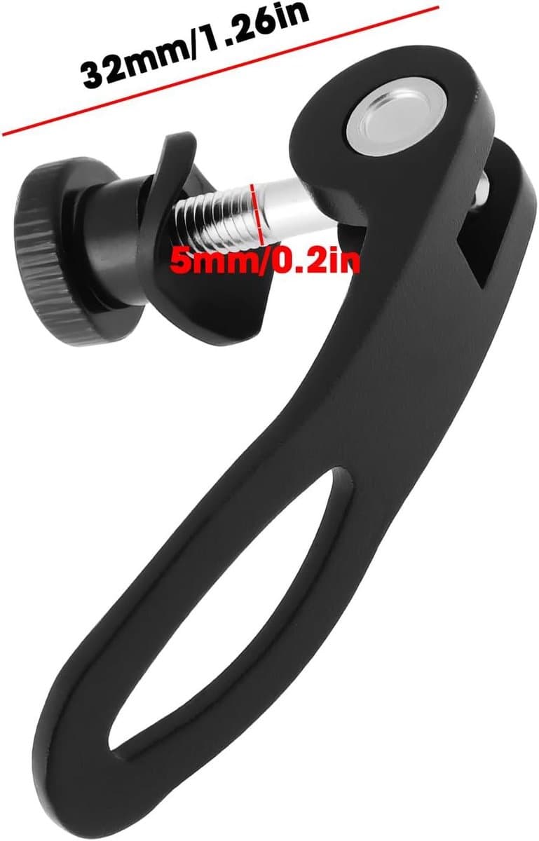 Allecto Plus - 2 stuks Universele Zadelpen Klem Moer M5x32mm voor Mountainbike en Vouwfiets thumbnail 7