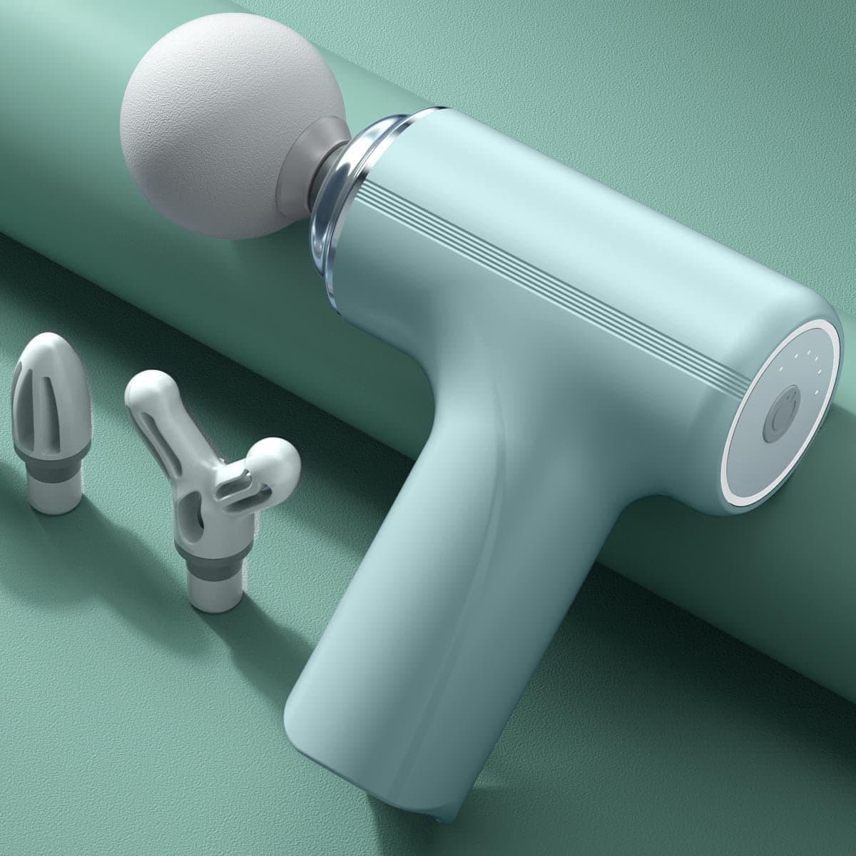 Onbekend Massage Gun - 6 snelheden, 4 opzetstukken, Type-C