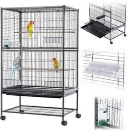 Productfoto van KADAX Vogelkooi 79x52x133 cm K12876