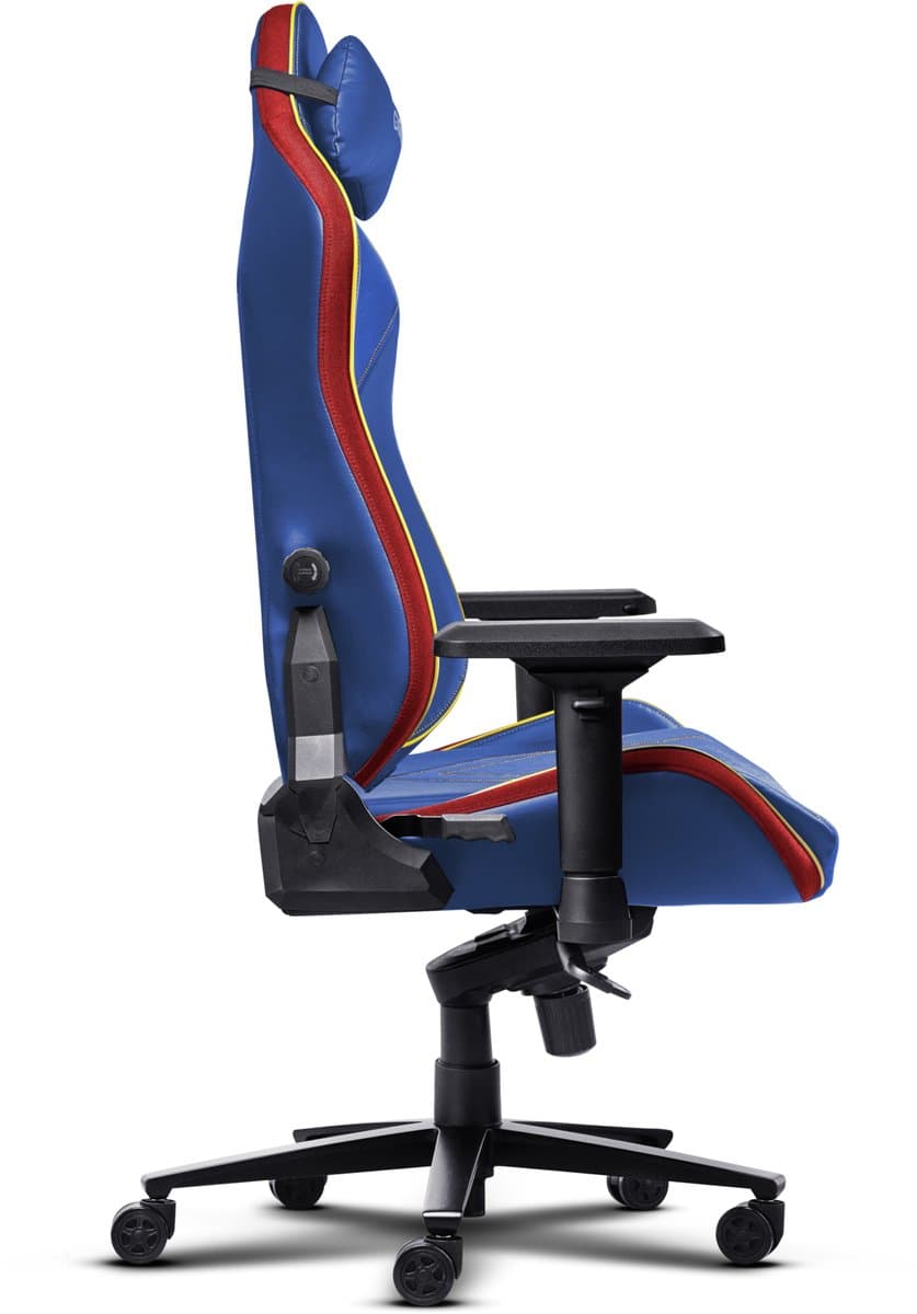 Trust GXT 721SM Ruya Pro Superman Editie - Premium Gaming Stoel - Gamestoel - Nekkussen - Verstelbare Rug Ondersteuning - Hoogte Verstelbaar - Rug- & Armleuningen Verstelbaar - Superman Blauw thumbnail 7