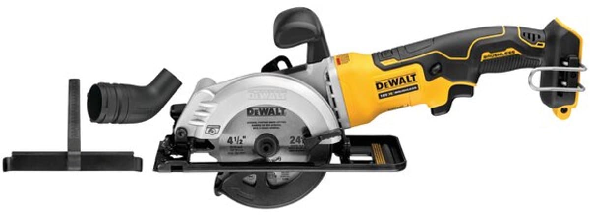 DeWALT DCS571NT: compacte 18V cirkelzaag 115mm body thumbnail 4