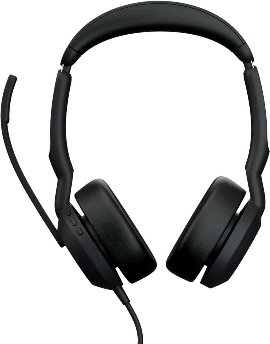 Jabra Evolve2 50 25089-989-799 - Computer Headset - Met microfoon - USB-C/A - UC Stereo