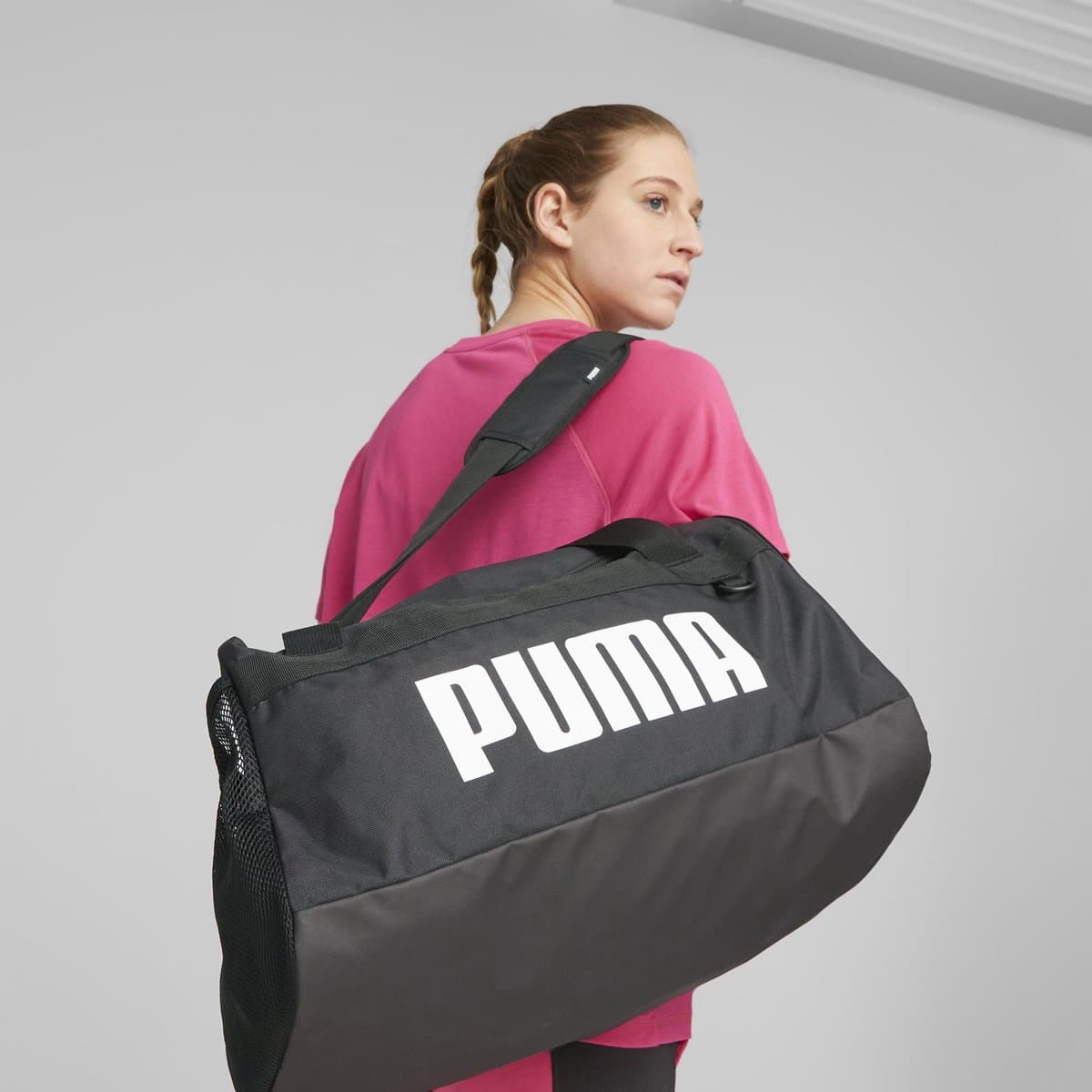 PUMA PUMA Challenger Duffel Bag S Unisex Sporttas - Puma Black thumbnail 2