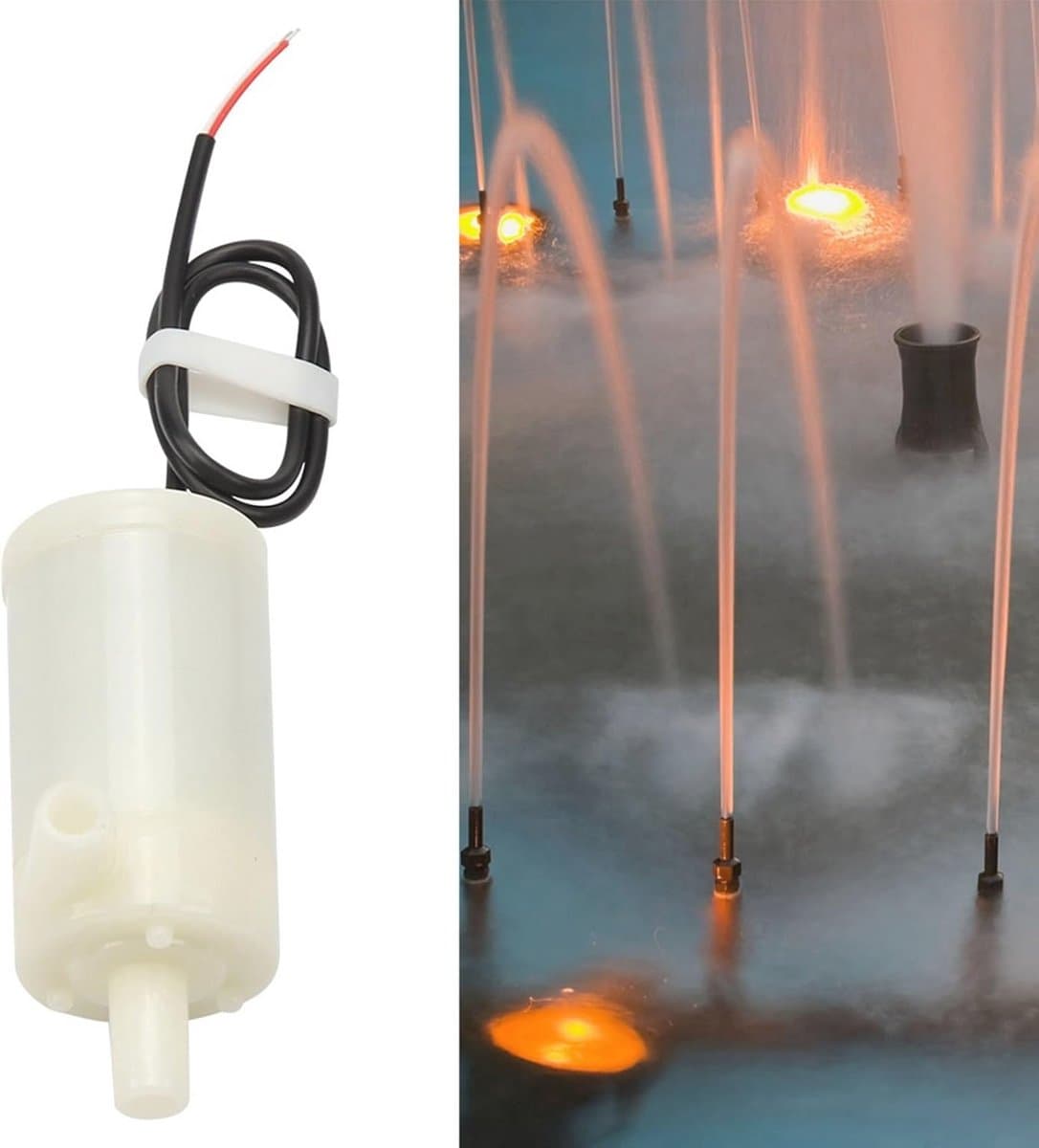 Mini Dompelpomp voor Aquarium en Tuin - Energiezuinige Waterpomp voor Hydrocultuur en Zwembad thumbnail 5