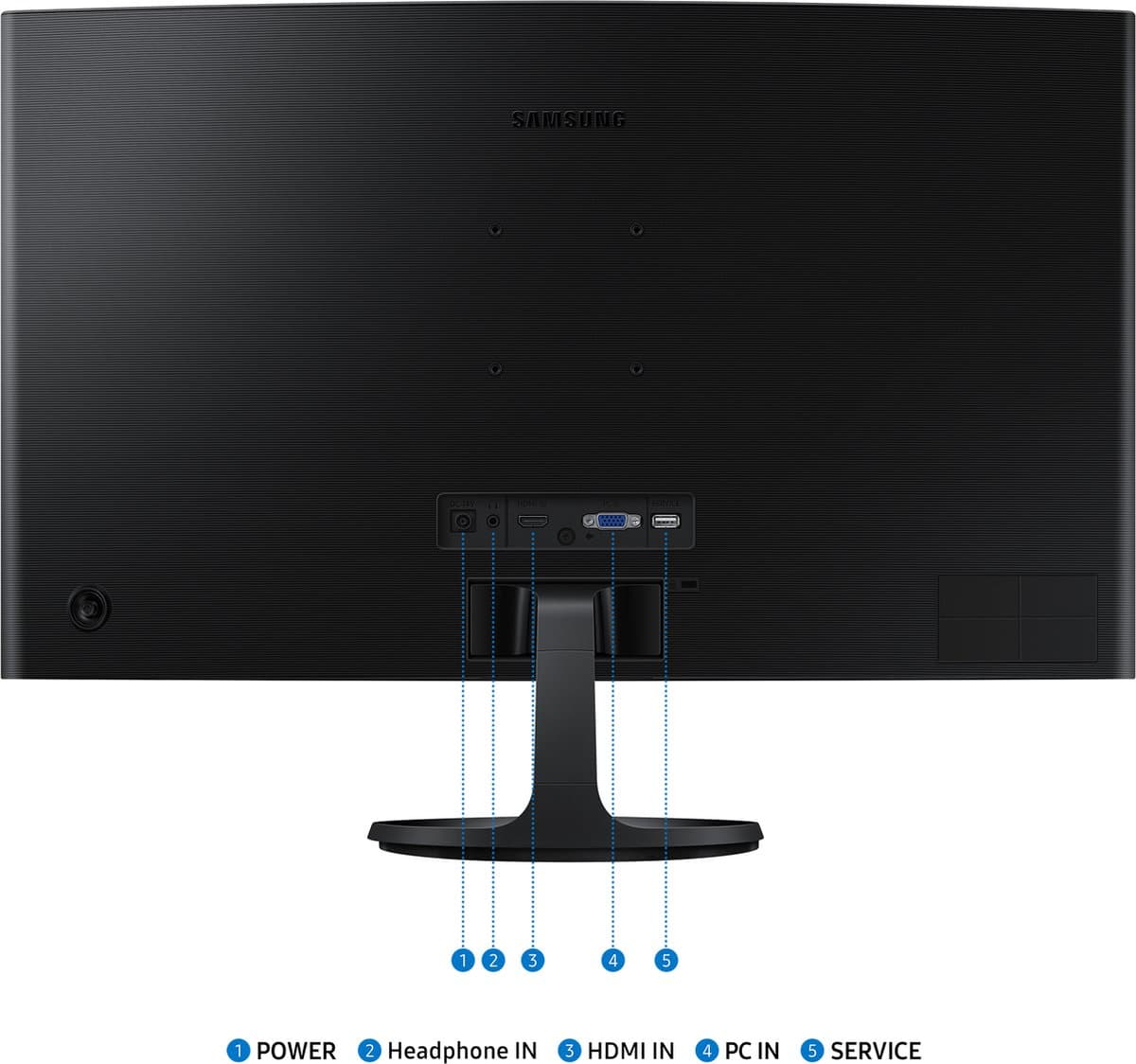 Samsung Essential S36GD 27" - Curved VA-monitor 100Hz thumbnail 2