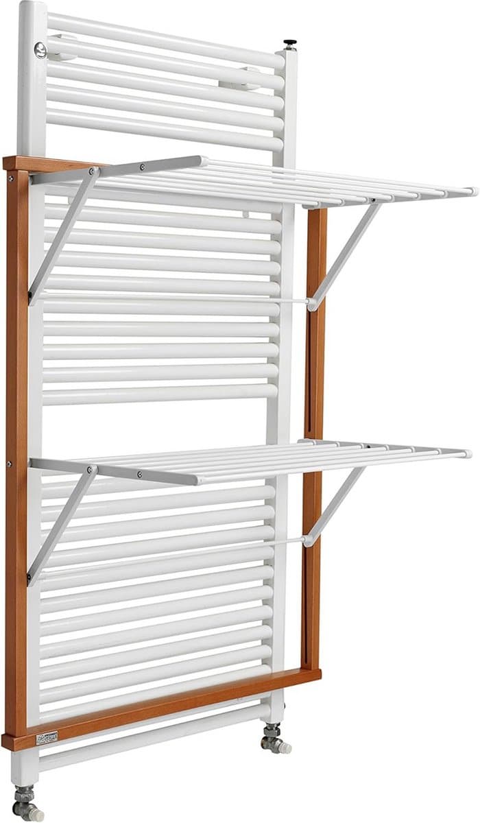 Wasrek voor radiator - Inklapbaar droogrek - Was drogen - 10 meter drooglijn - 69 x 89 x 45 cm thumbnail 5