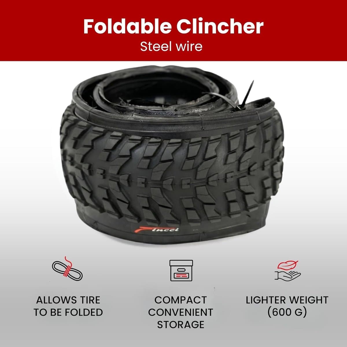 Binnenband Fatbike 20x4.0 - Buitenband en Binnenband Set - 20 Inch - Robuuste ATV Band - Optimale Grip - Voor Kinderen en Volwassenen thumbnail 3