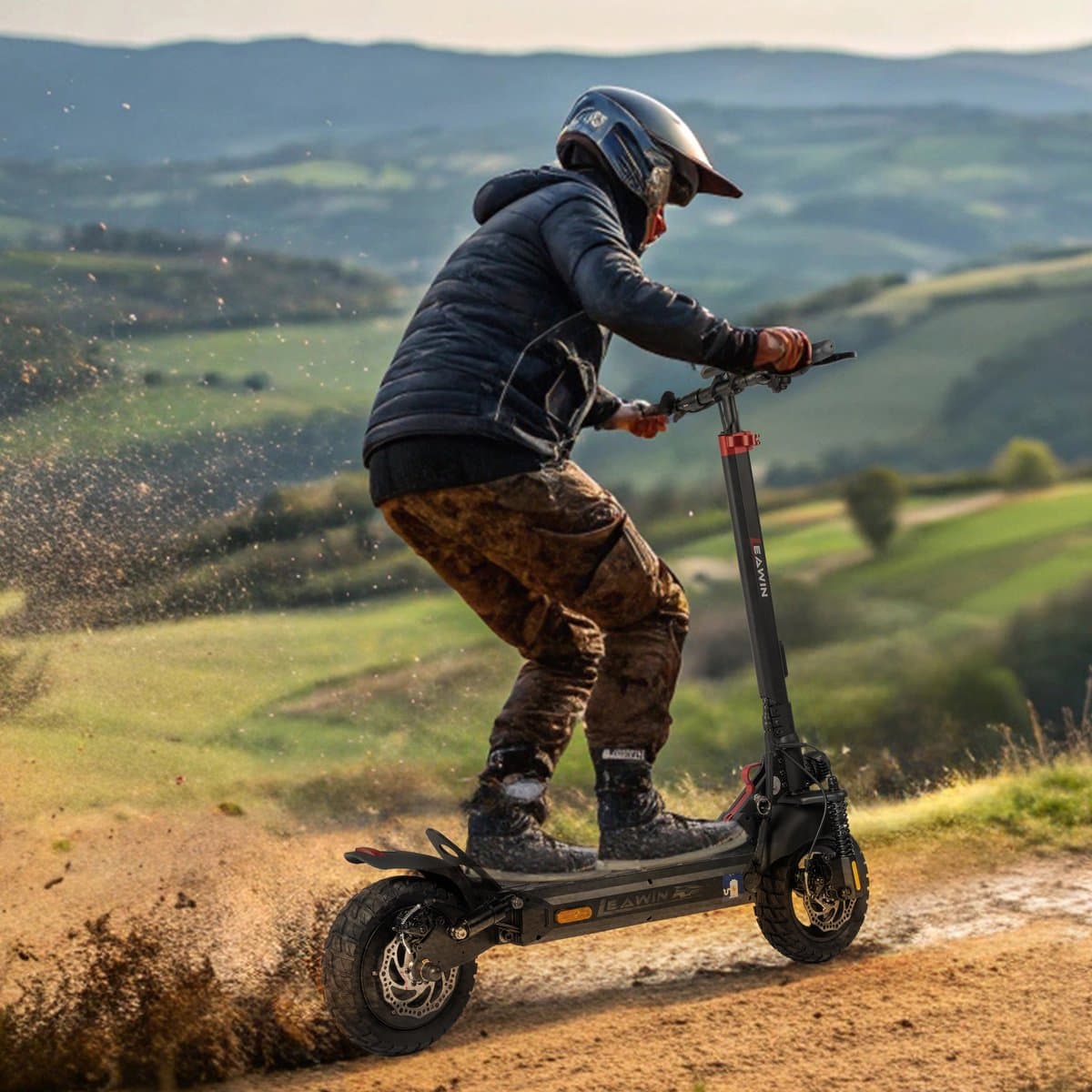 LEAWIN T4 E-Step: 873 Wh accu, 60 km bereik, 500W thumbnail 4