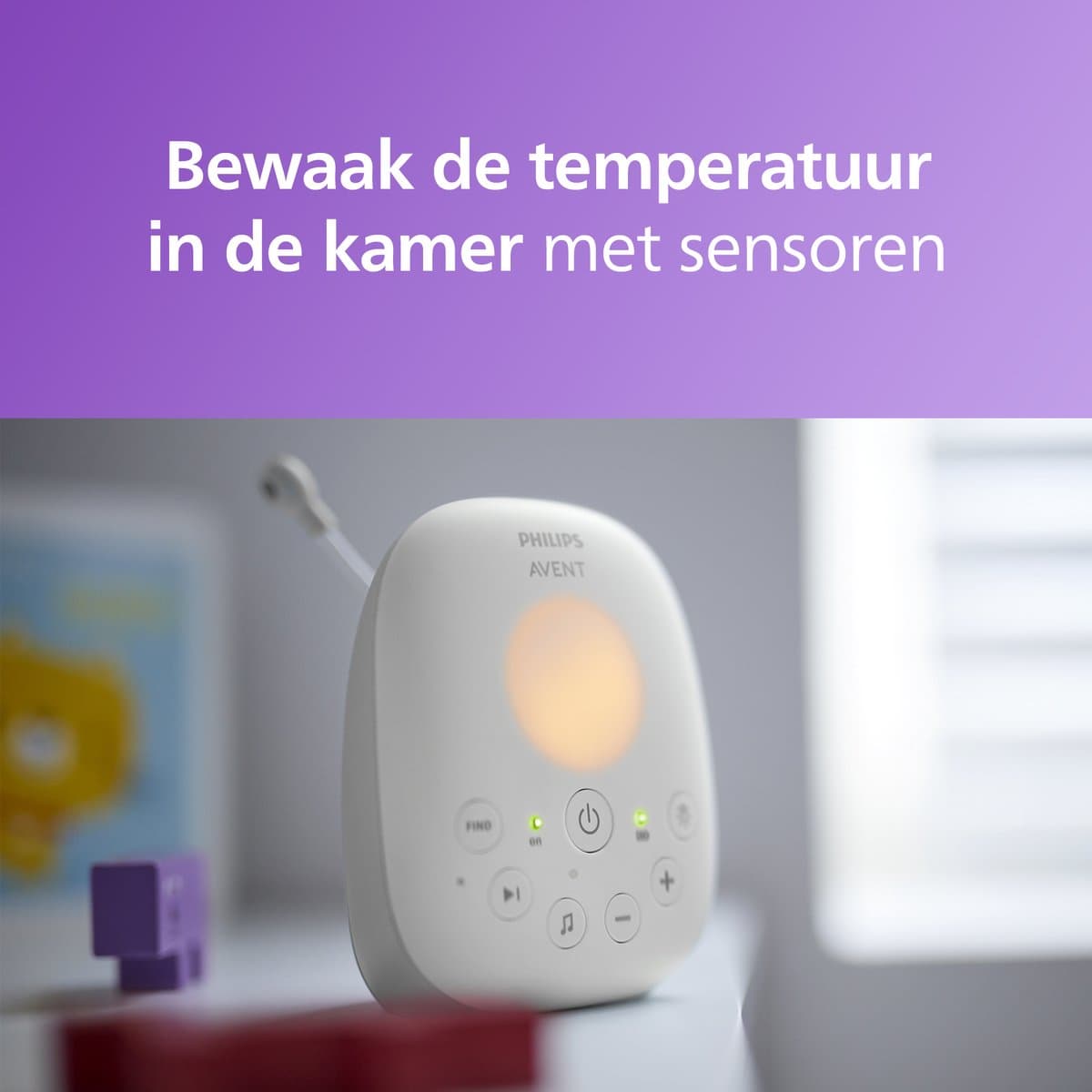 Philips Avent SCD713/26 DECT babyfoon met terugspreken thumbnail 8