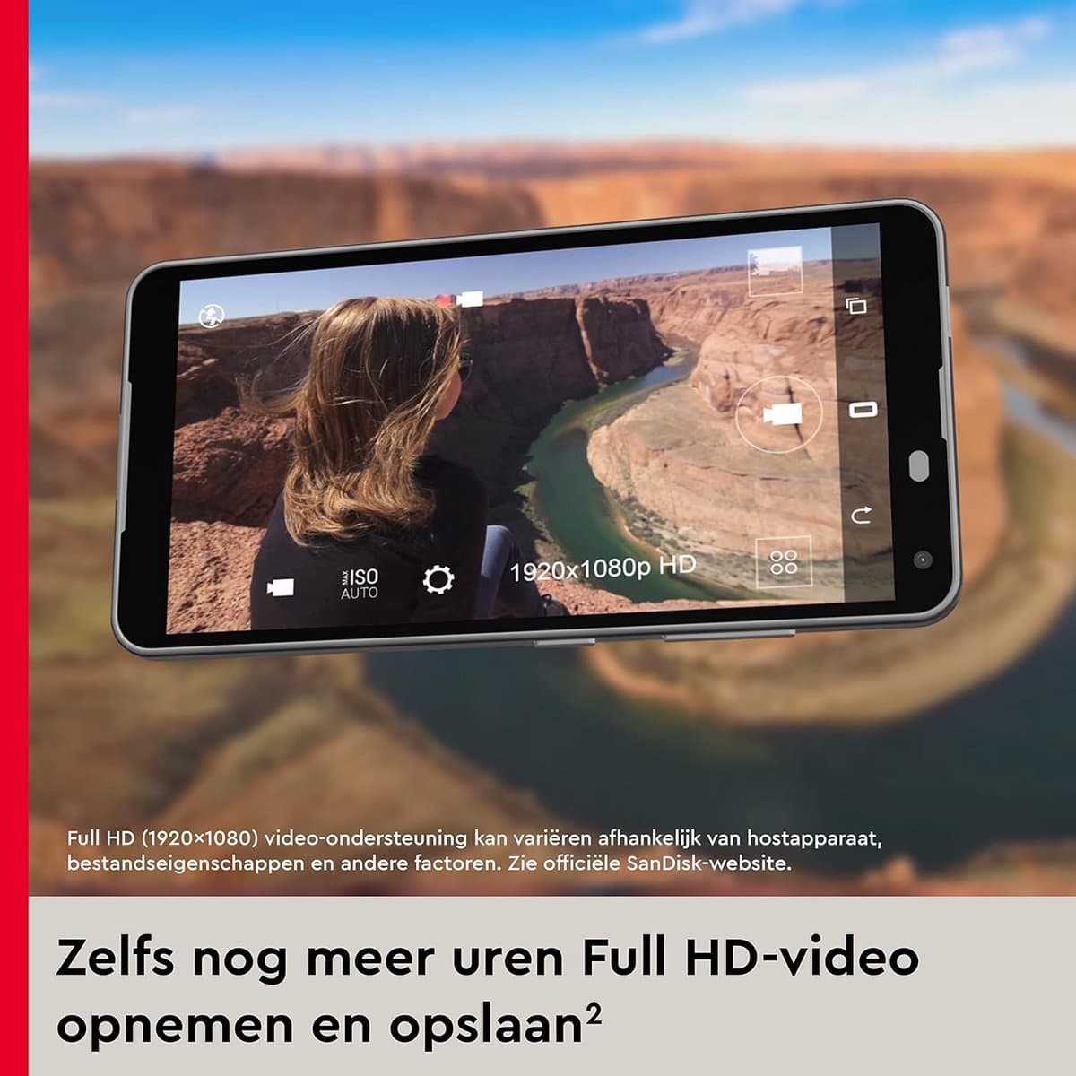 Micro SD Kaart - Geheugenkaart Opslag - Foto Video Opslag - Snelle Data Transfer - 256 GB thumbnail 3