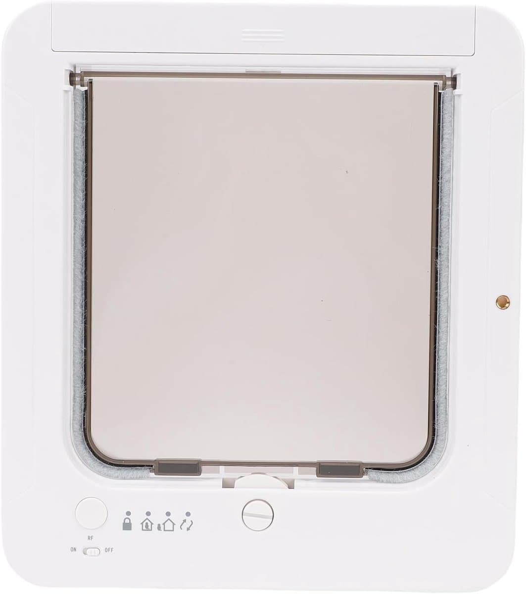 Slim Huisdierluik - Elektronisch Kattenluik - Huisdier Toegang - Microchip Geactiveerd - 26 cm